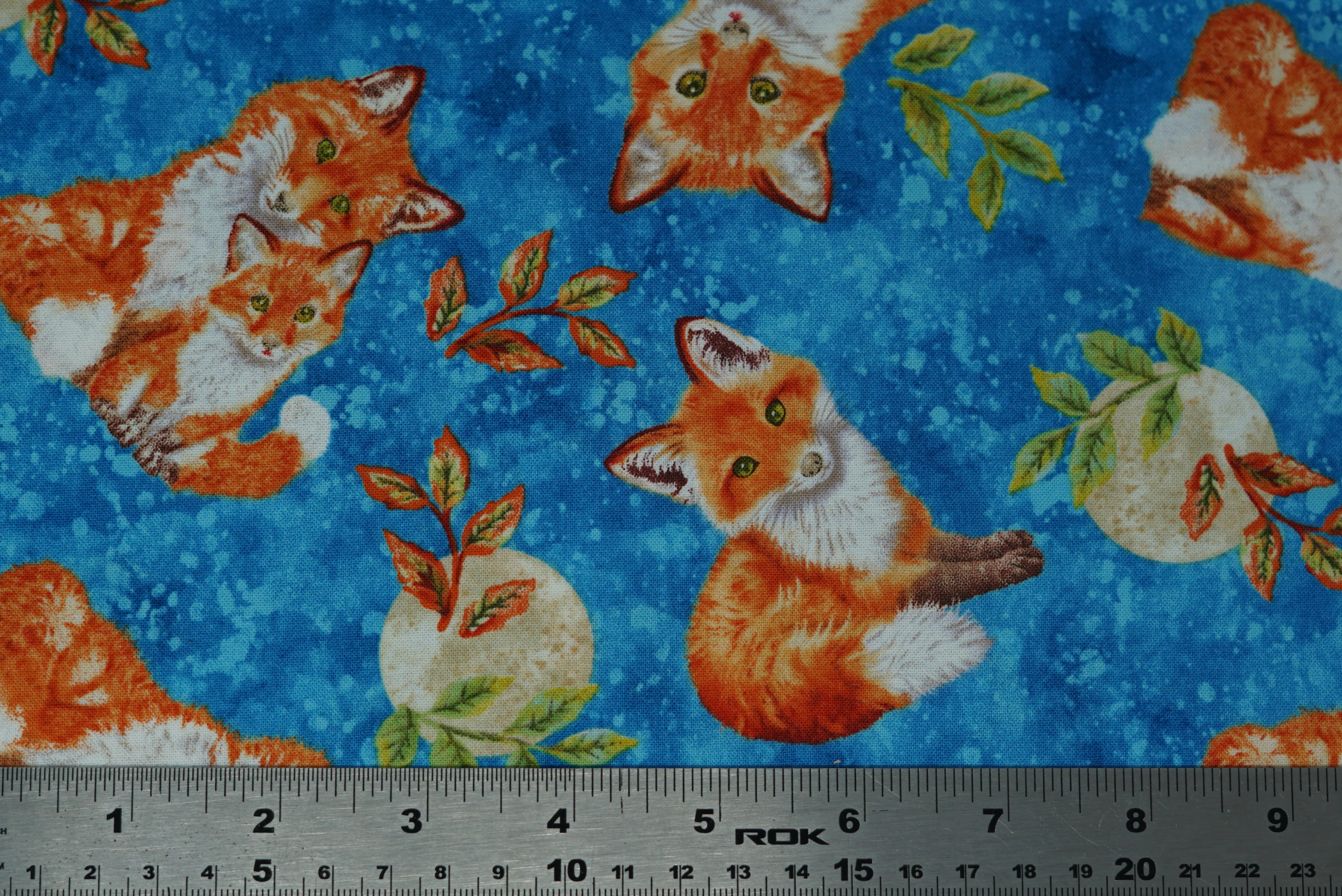 Auburn Fox - 44/45" - 100% Cotton - Image 6