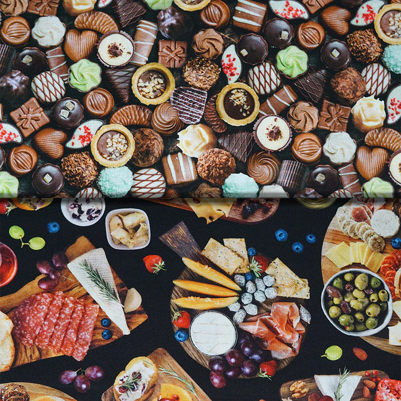 Favourite Foods - 44/45" - 100% Cotton - Image 5
