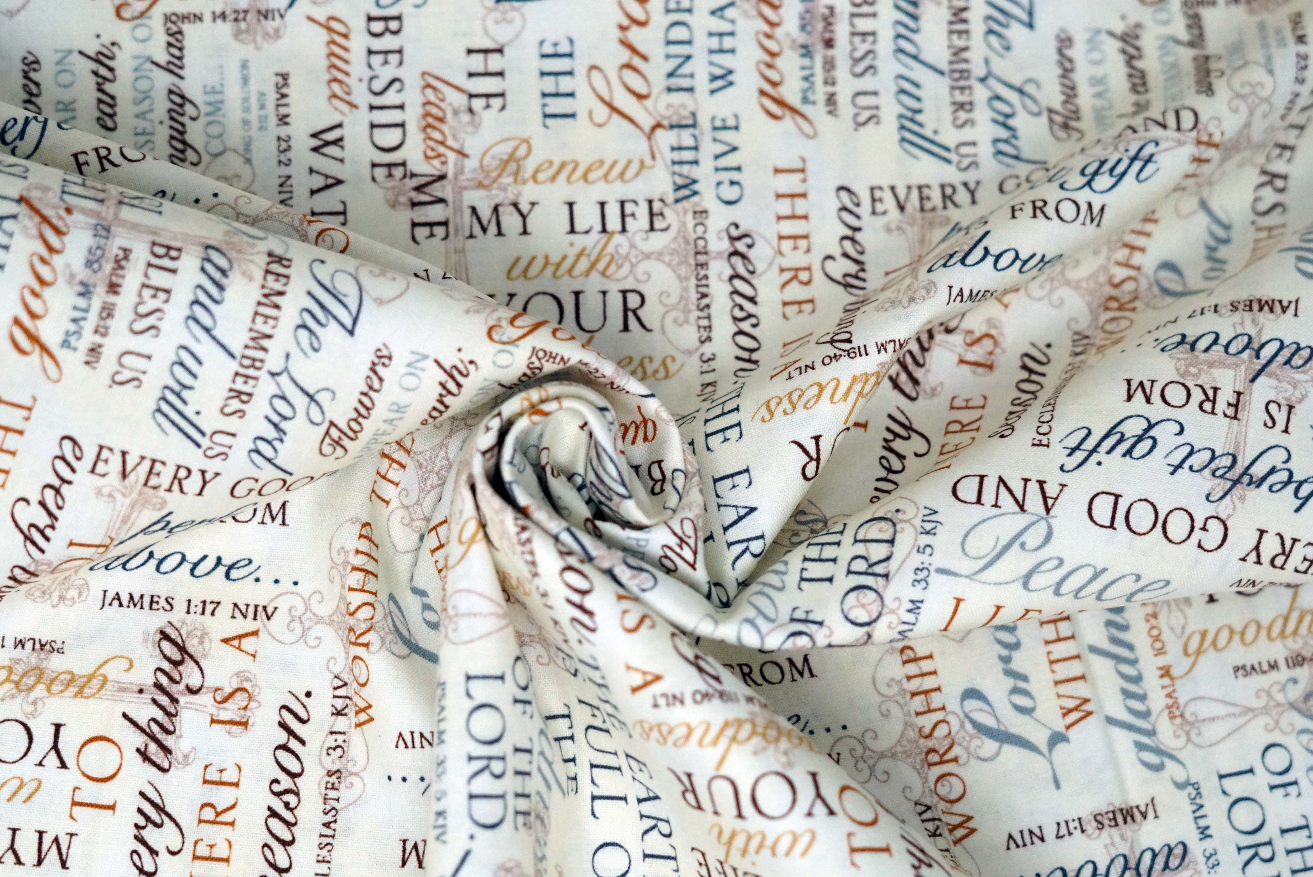 He Leads Me - 44/45" - 100% Cotton - Image 4