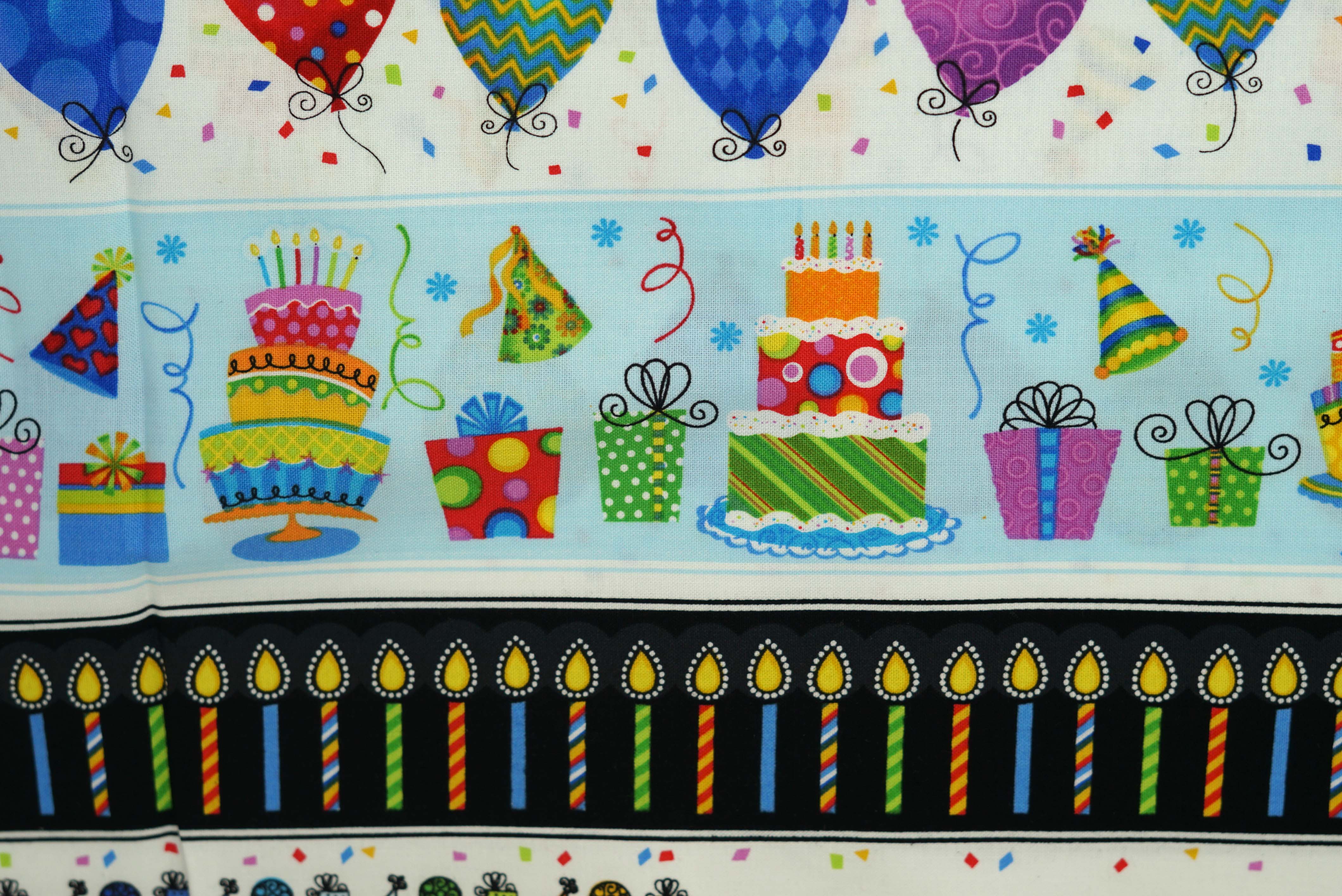 Party Time - 44/45" - 100% Cotton - Image 5