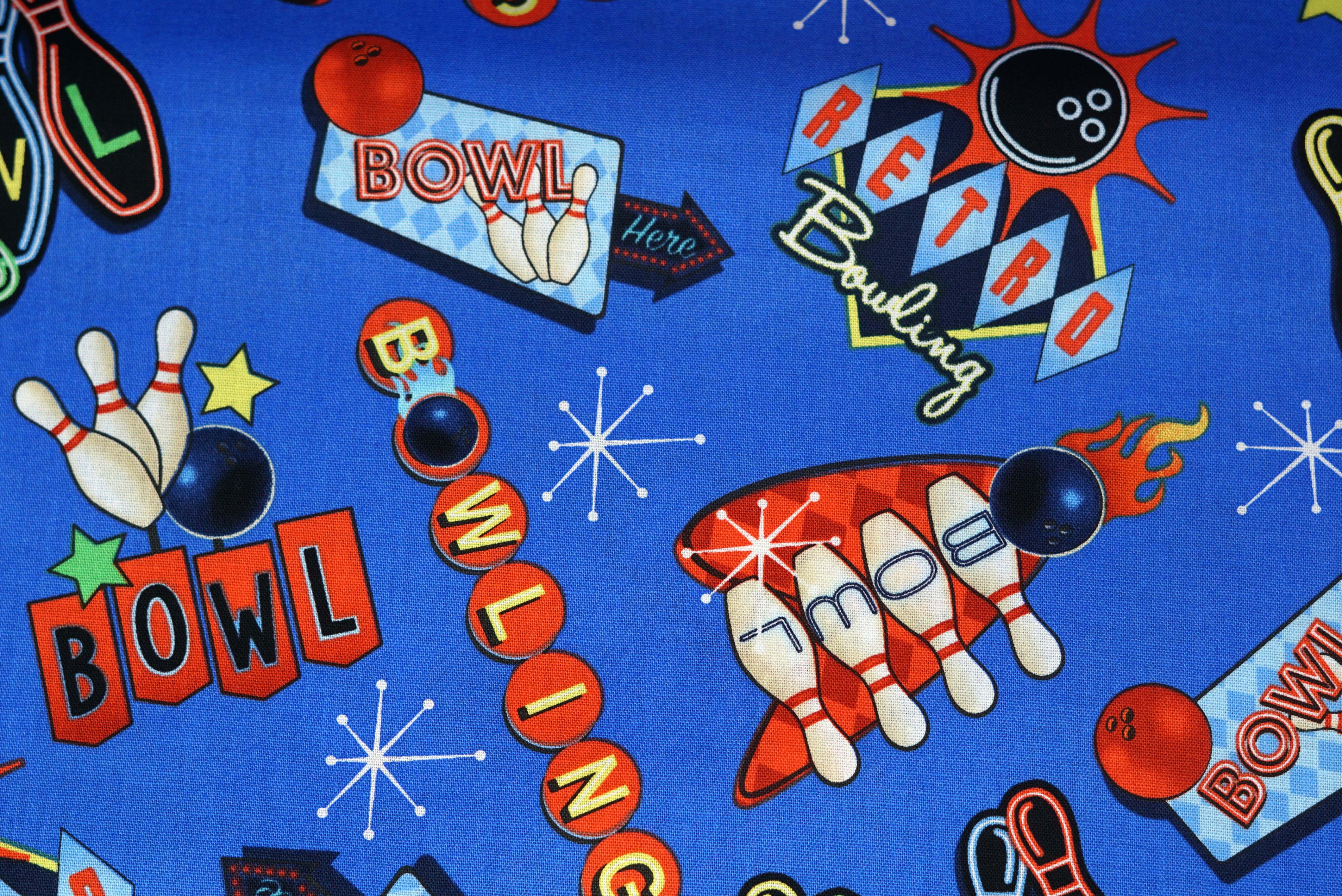 Rock 'N Bowl - 44/45" - 100% Cotton - Image 8