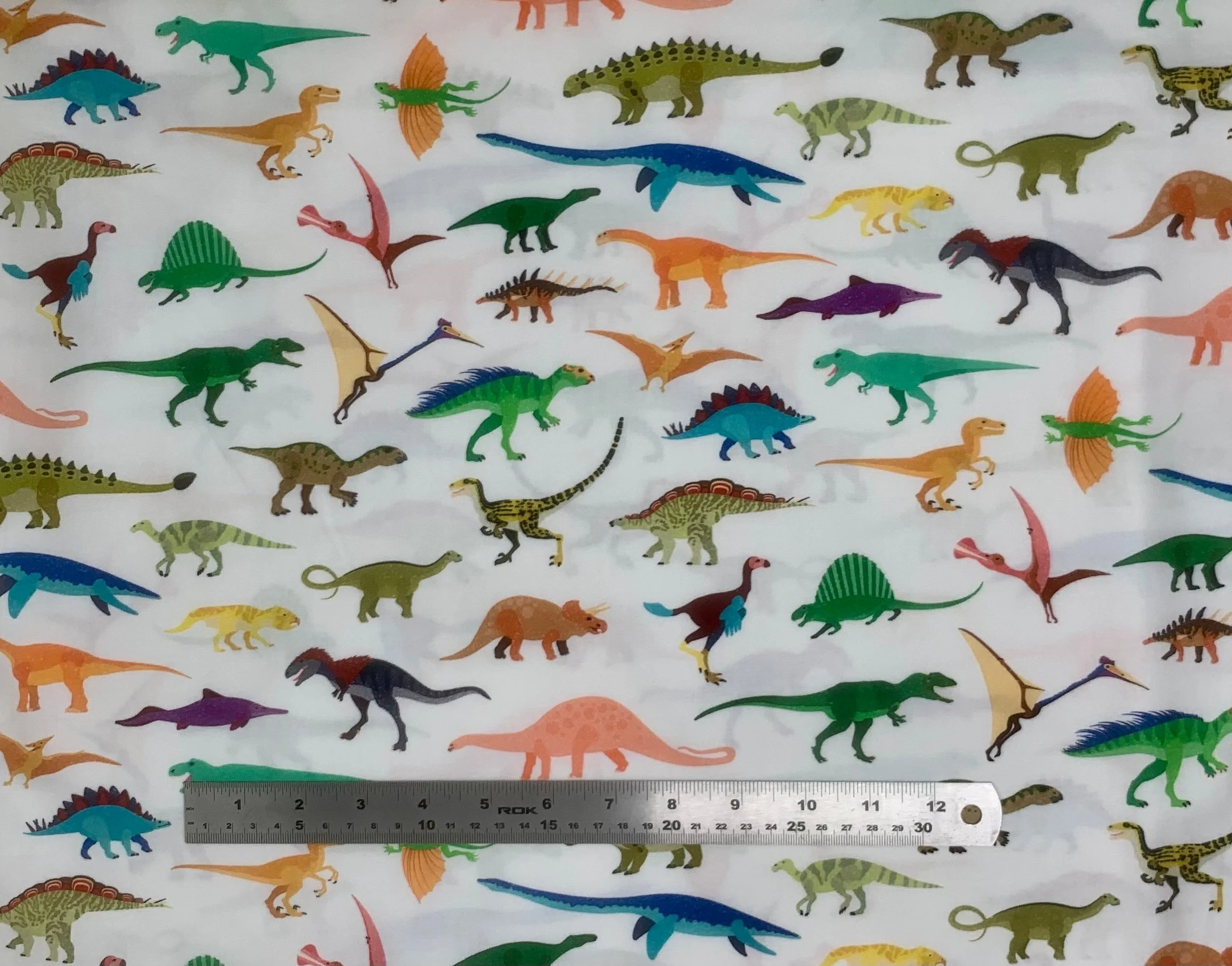 Alphabetosaurus - 45" - 100% Cotton - Image 2