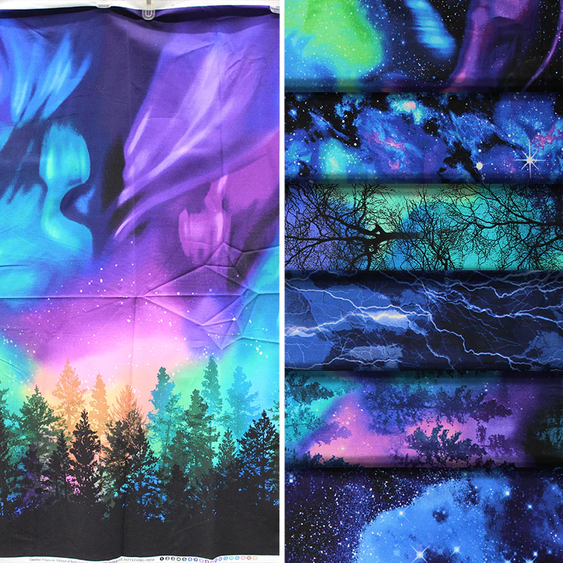 Aurora - 44/45" - 100% Cotton - Timeless Treasures - Image 2