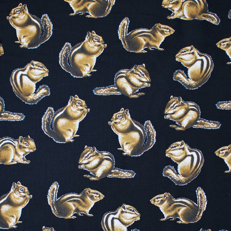 Backyard Wildlife - 45" - 100% Cotton