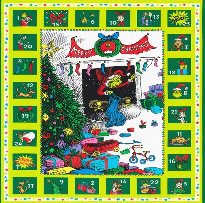 How the Grinch stole Christmas - 44" - 100% Cotton - Image 20