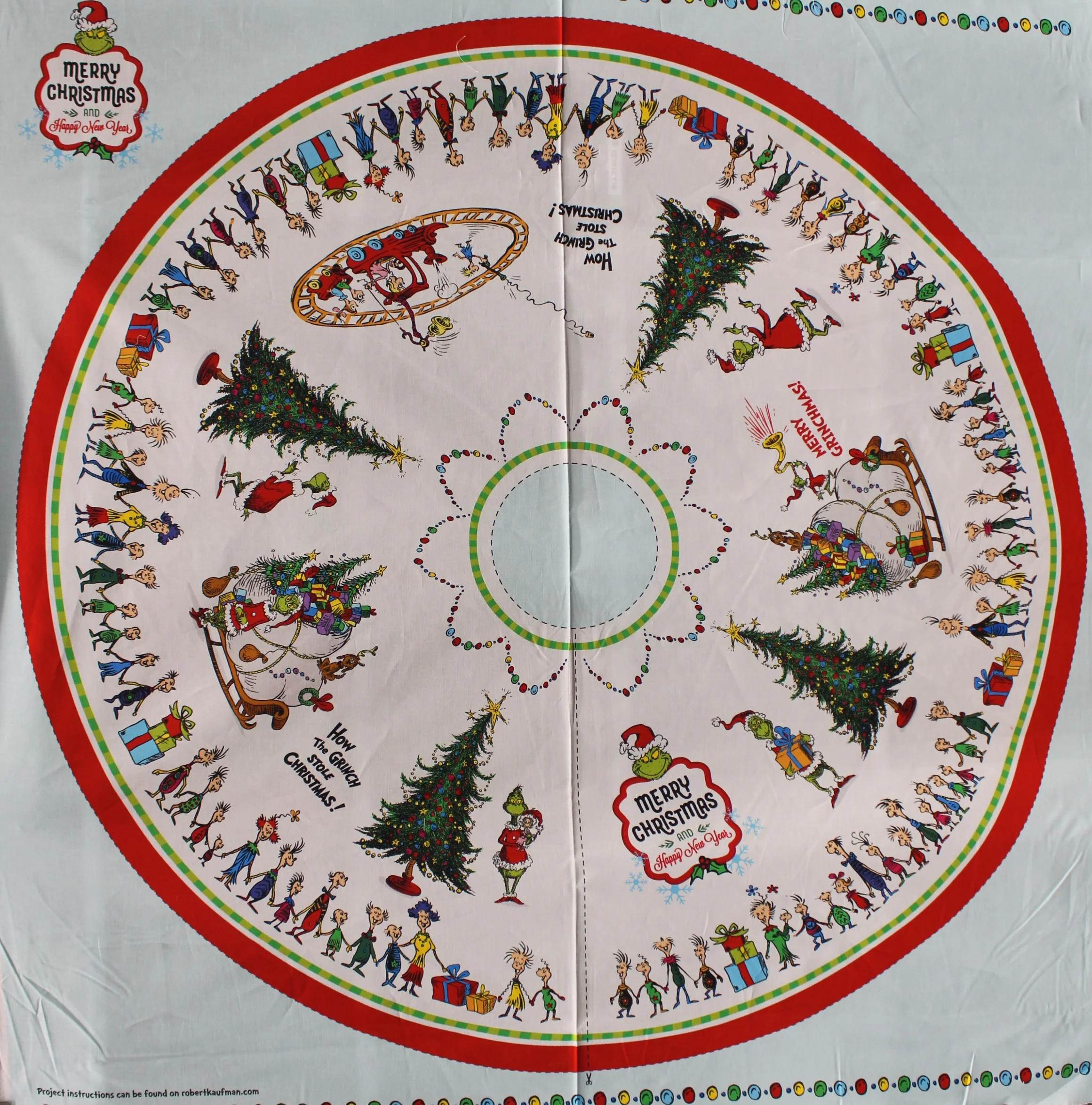 How the Grinch stole Christmas - 44" - 100% Cotton - Image 8