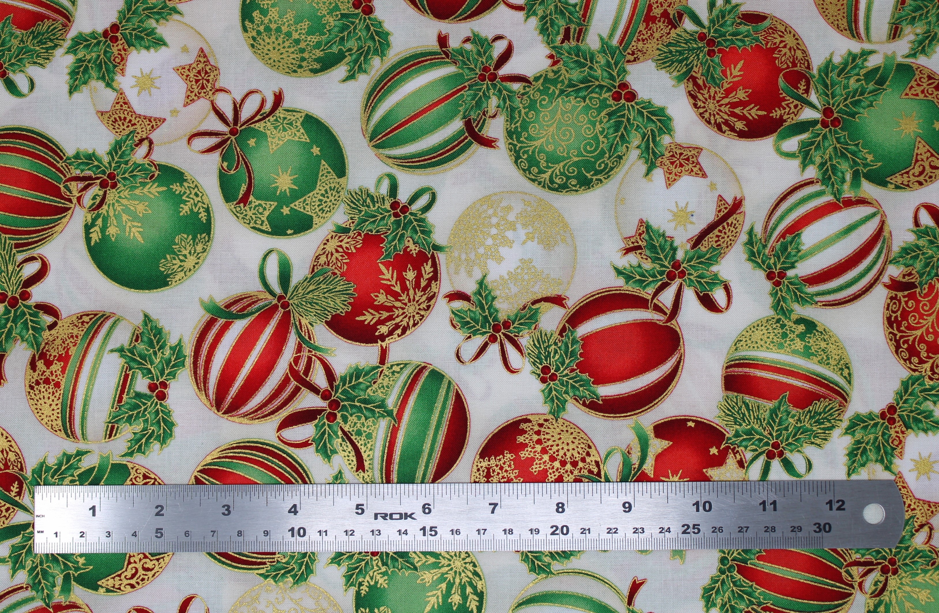 Holiday Flourish 15 - 45" - 100% cotton - Image 3