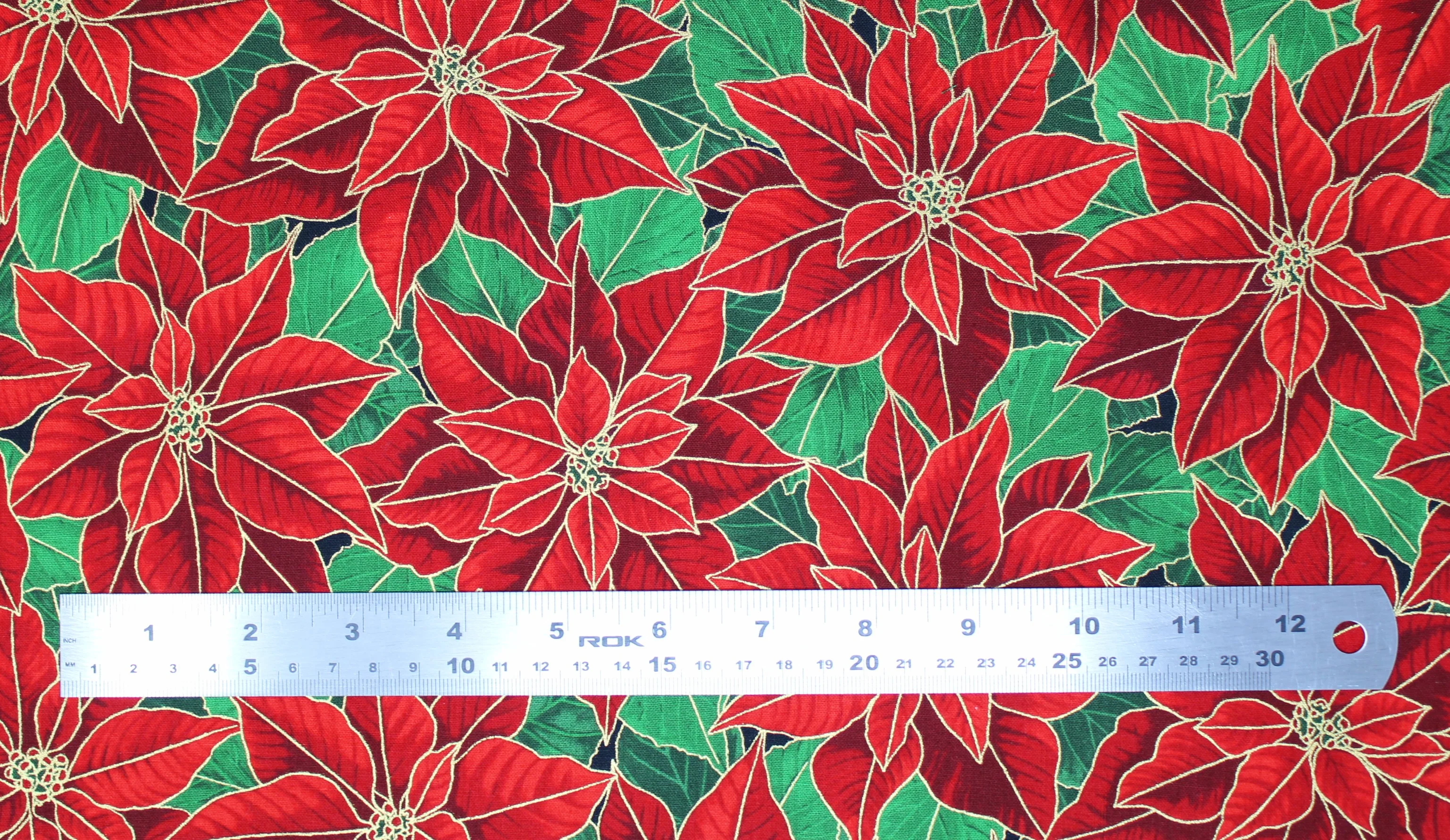 Holiday Flourish 15 - 45" - 100% cotton - Image 9