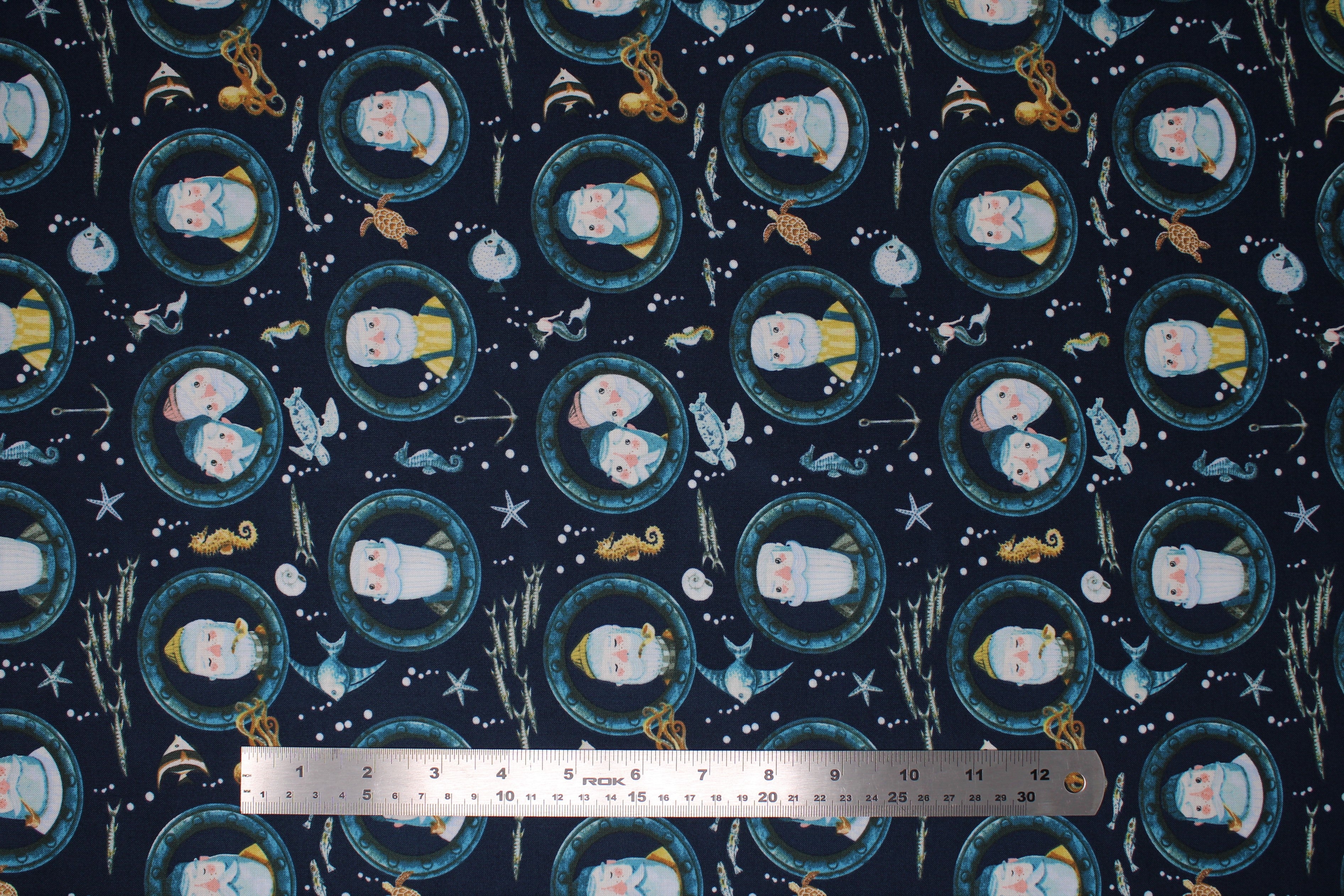 Hook, Line & Sinker - 44" - 100% Cotton (Dear Stella) - Image 2