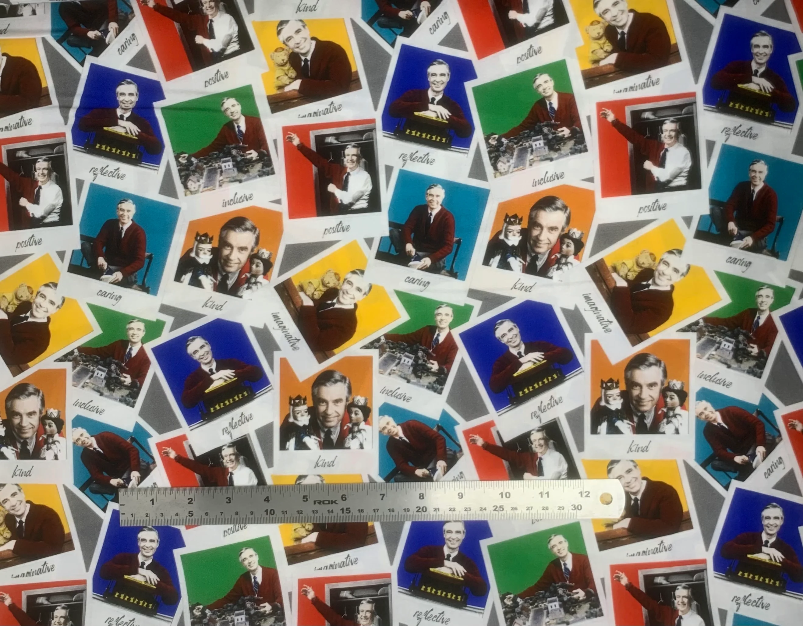 Mr. Rogers - 45" - 100% Cotton - Image 2