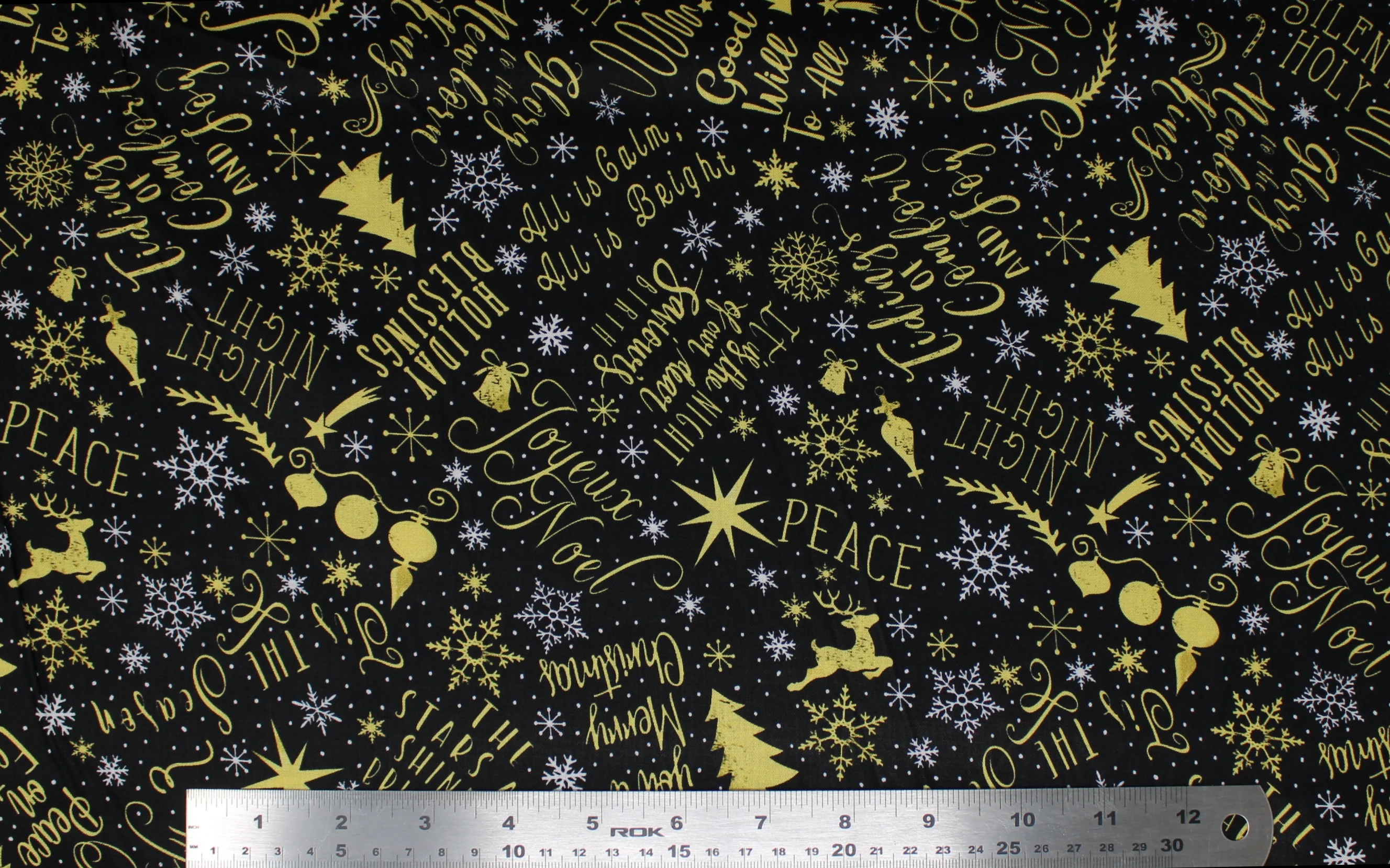O Holy Night - 44/45" - 100% cotton - Image 2