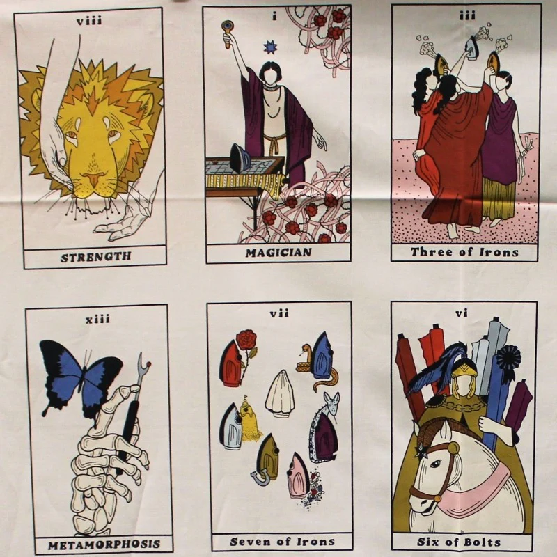 Tarot Card: Oracle Panel - (24" x 45") - 100% Cotton