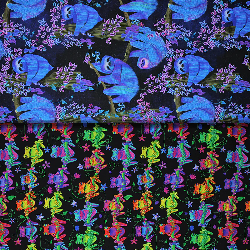 Prismatic Trippy - 45" - 100% Cotton