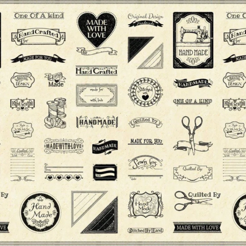 Quilt Labels - 24'' x 44'' - 100% cotton