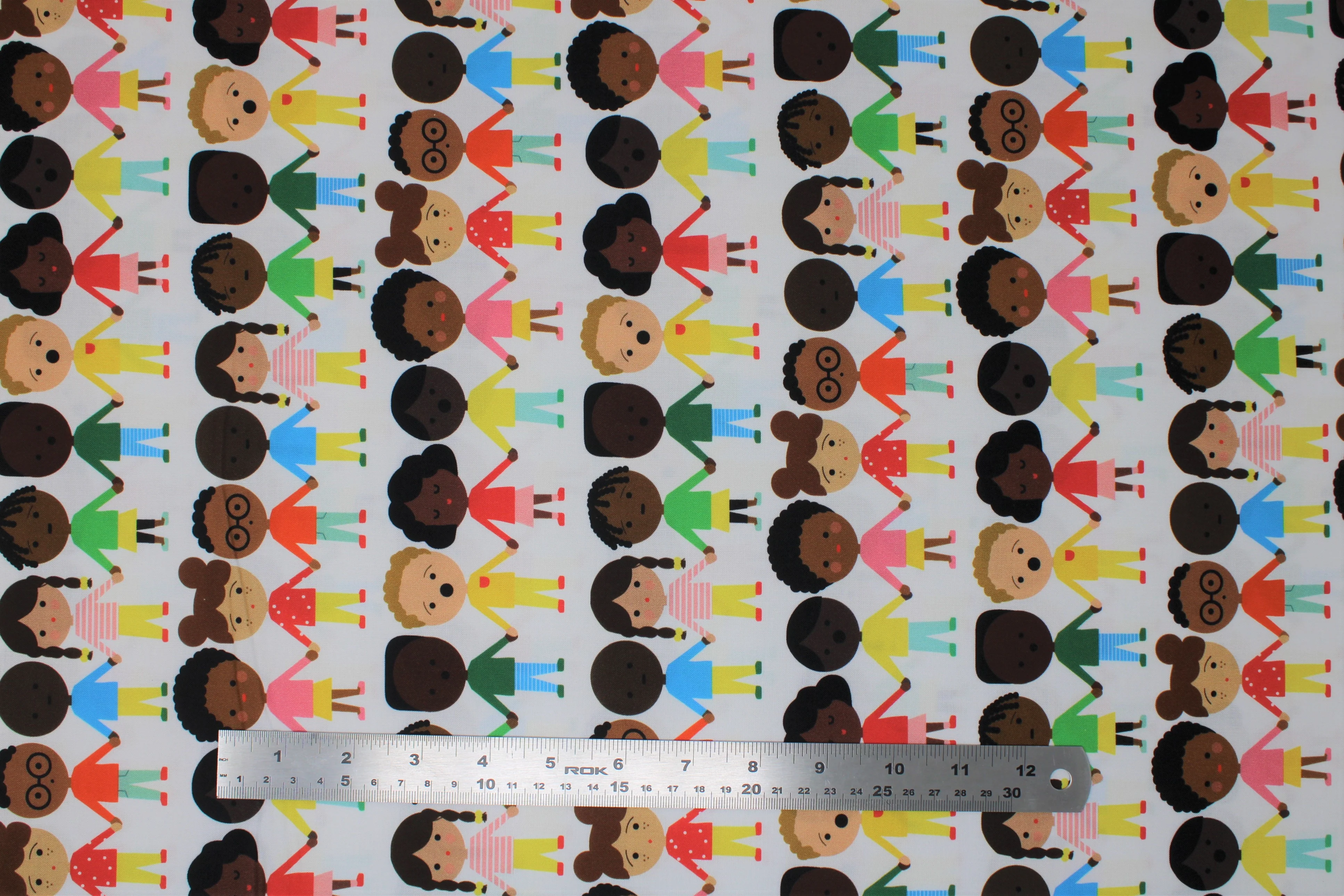 See Us Hear Us Love Us - 44/45"- 100% Cotton - Robert Kaufman - Image 2