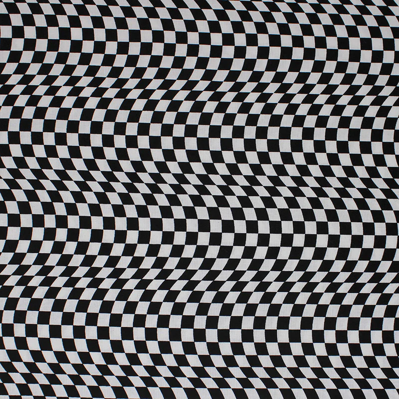 Sporty Checkered Flag - 44/45" - 100% Cotton - Timeless Treasures