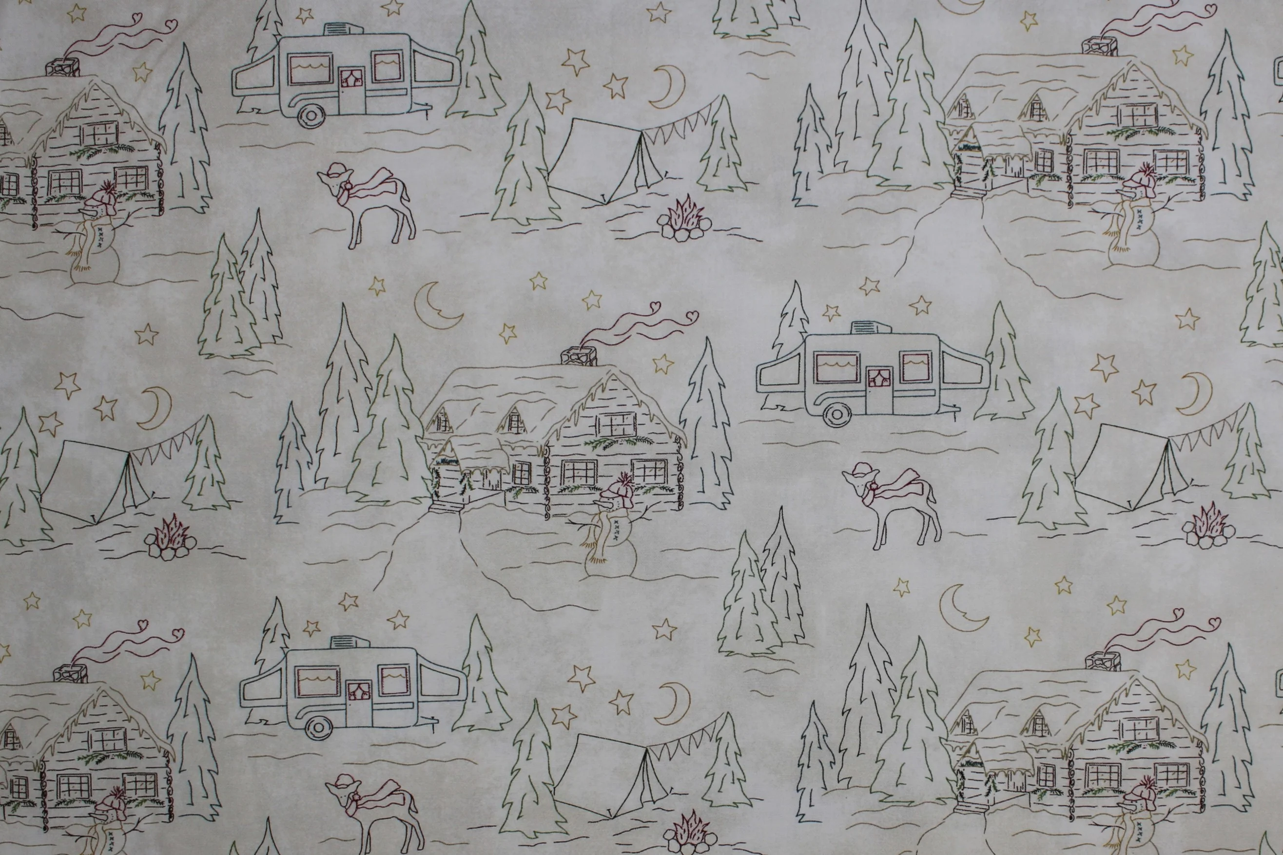 Woodland Getaway - 45'' - 100% cotton - Image 3