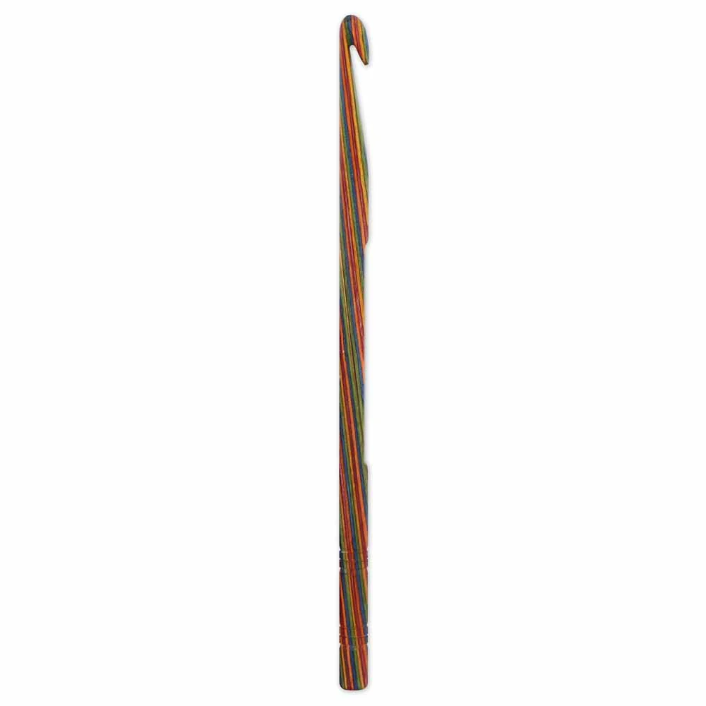 KNIT PICKS - Rainbow Wood Crochet Hooks - 6" - Image 9