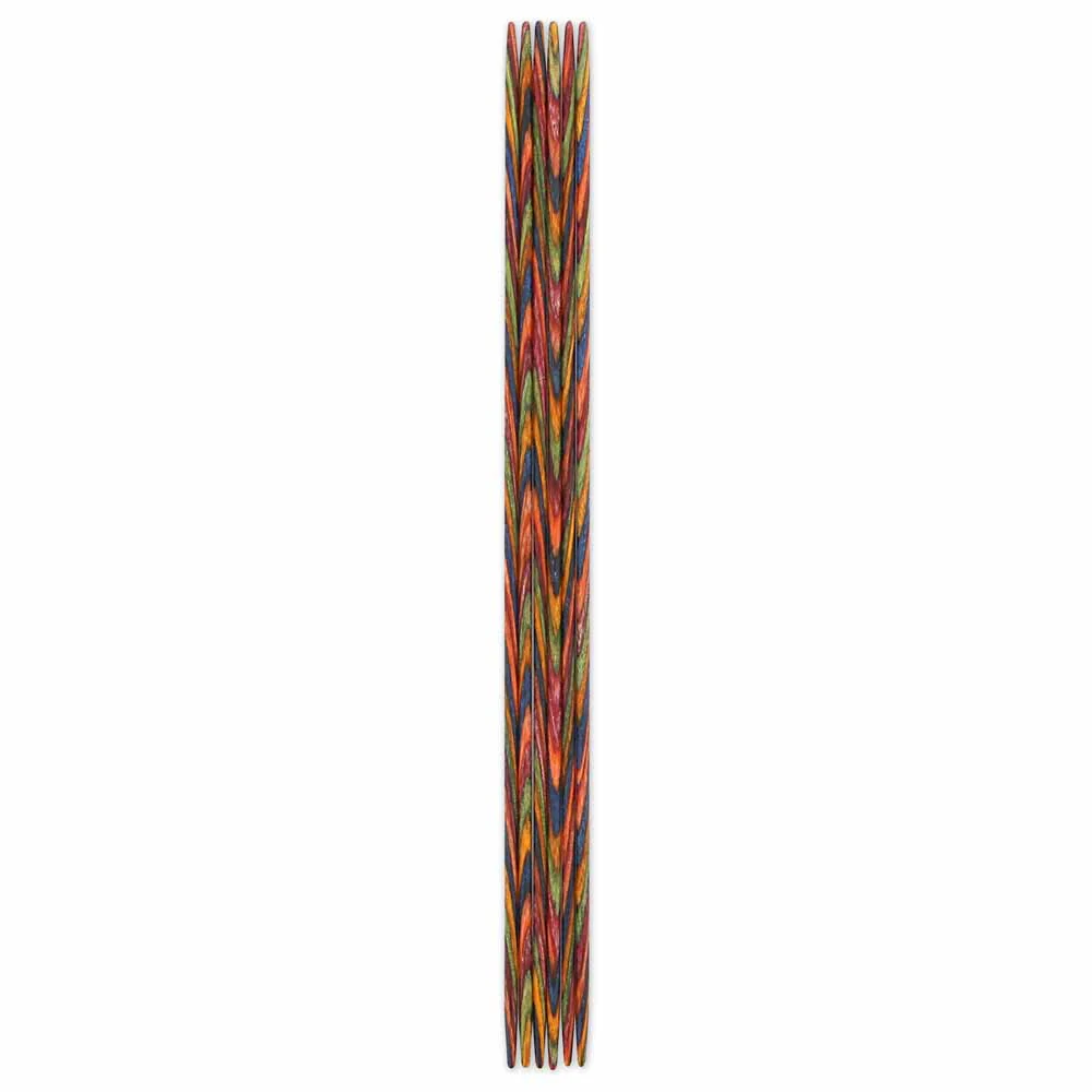 KNIT PICKS - Rainbow Wood Double Point Knitting Needles - 6" - Image 4