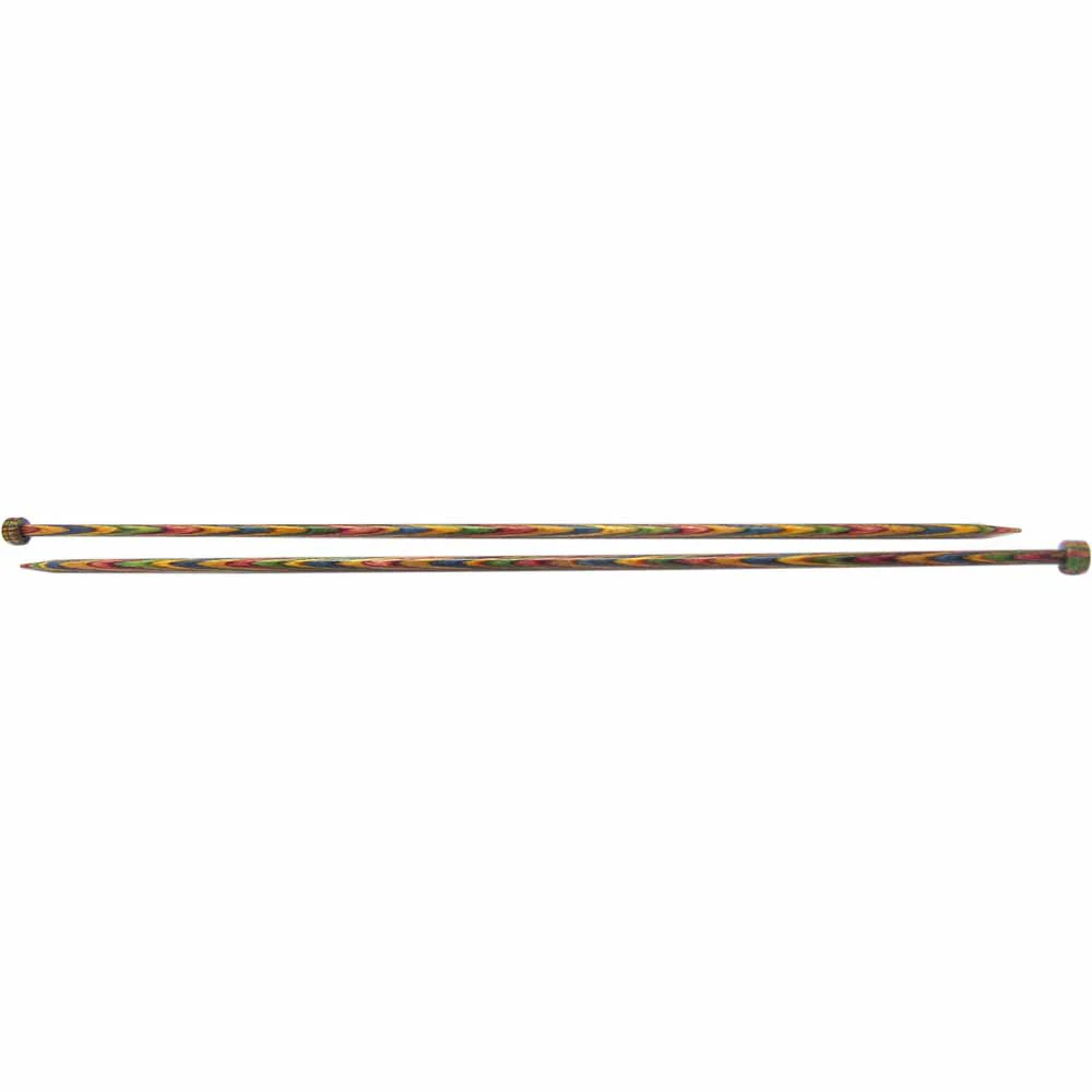 KNIT PICKS - Rainbow Wood Single Point Knitting Needles - 14" - Image 3