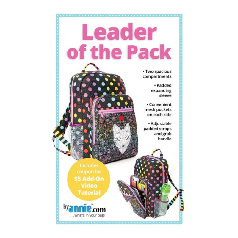 Leader of the Pack - Bag Pattern - by annie