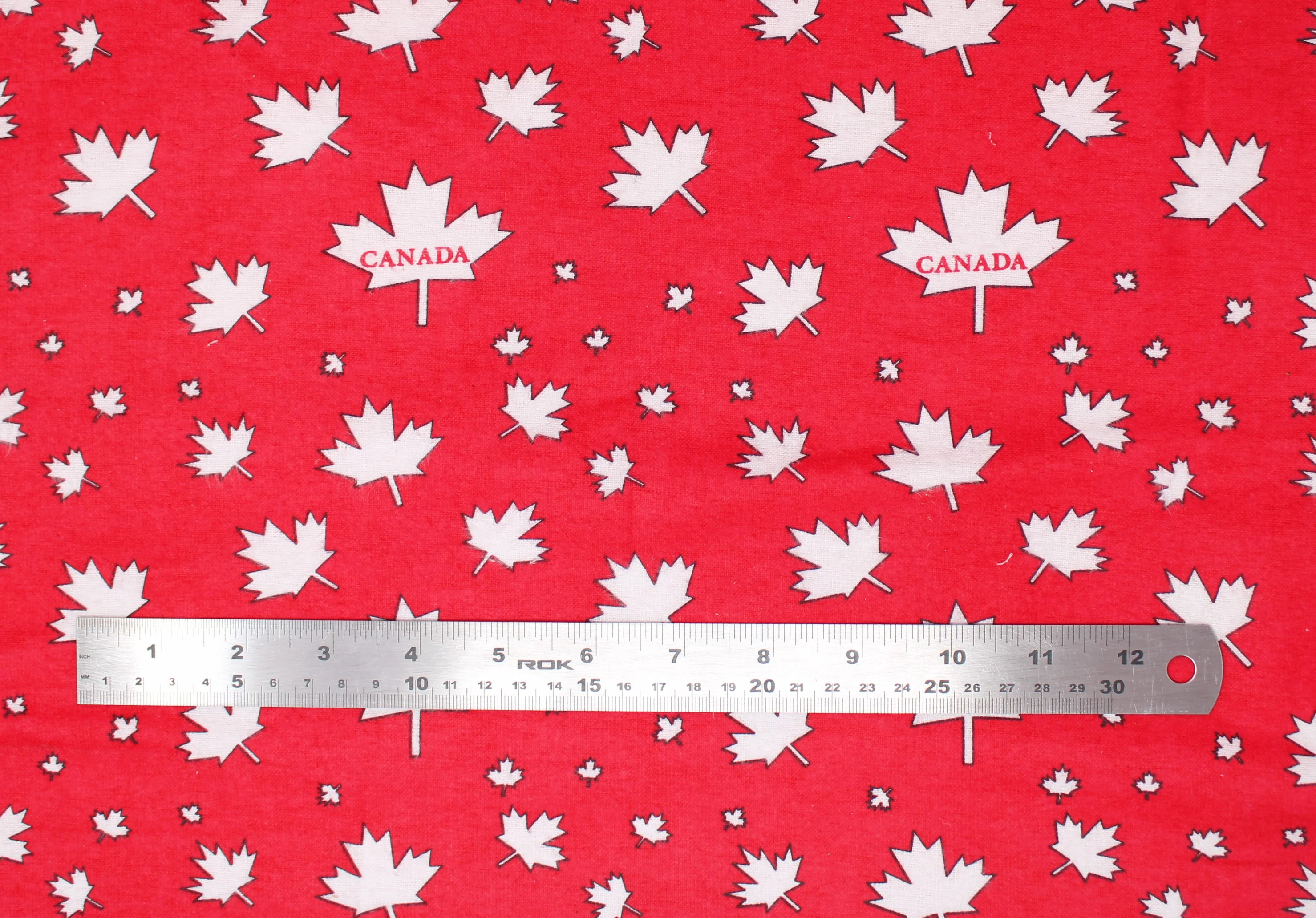 Canada - 45" - 100% Cotton Flannel - Image 4