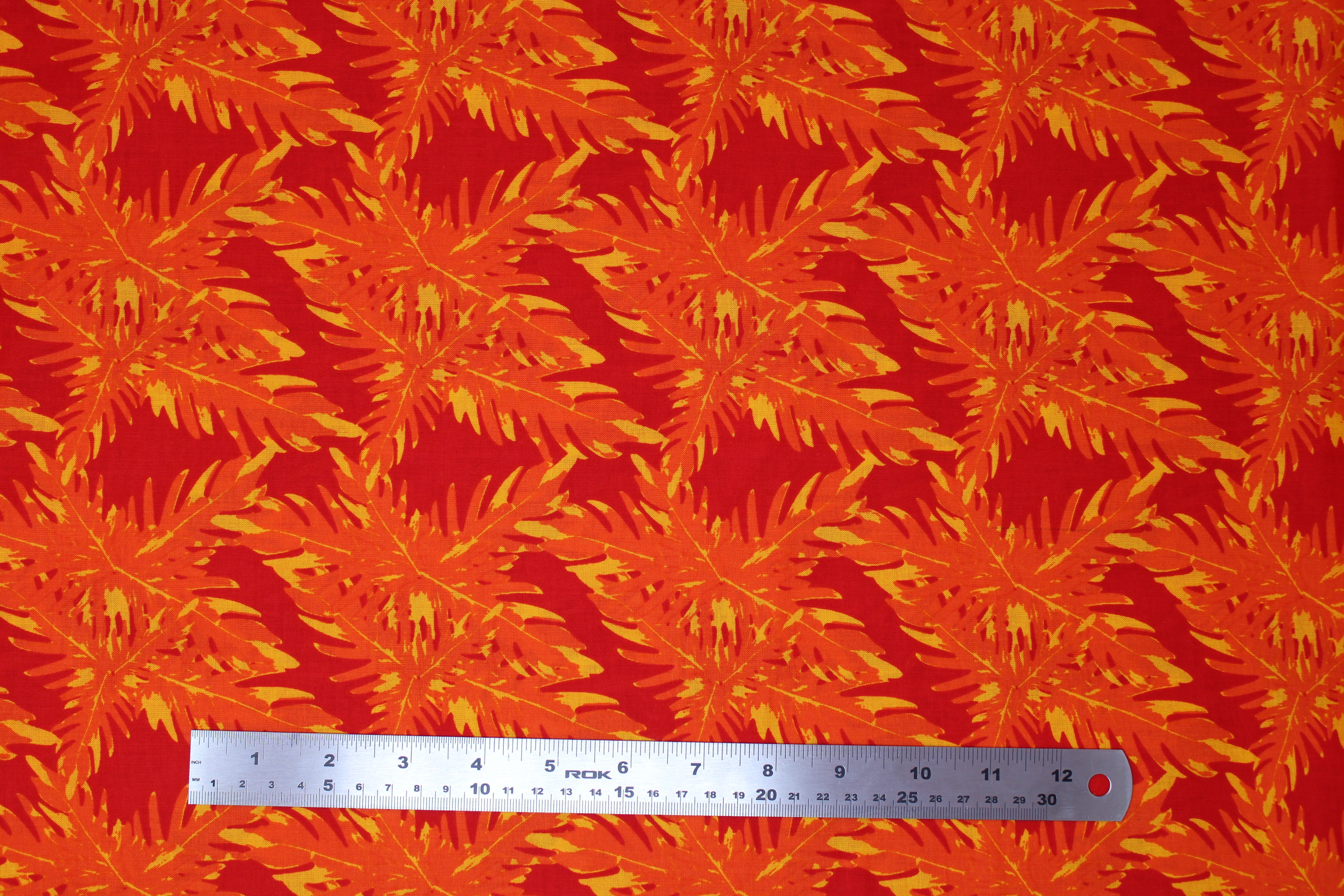 Big Leaves - 45" - 100% Cotton - Len's Mill prints - Image 2