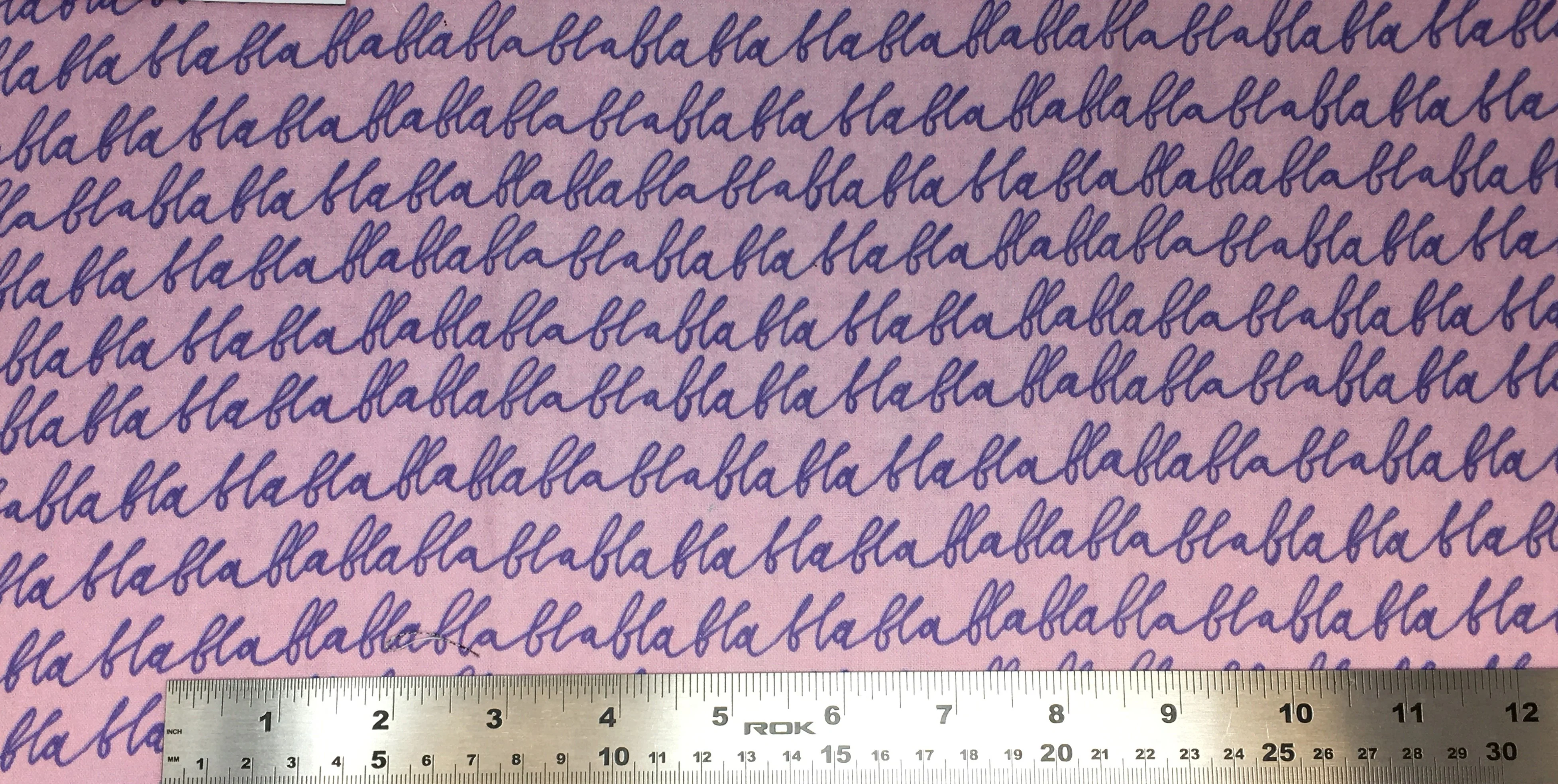 Bla bla bla - 45" - 100% Cotton - Image 4