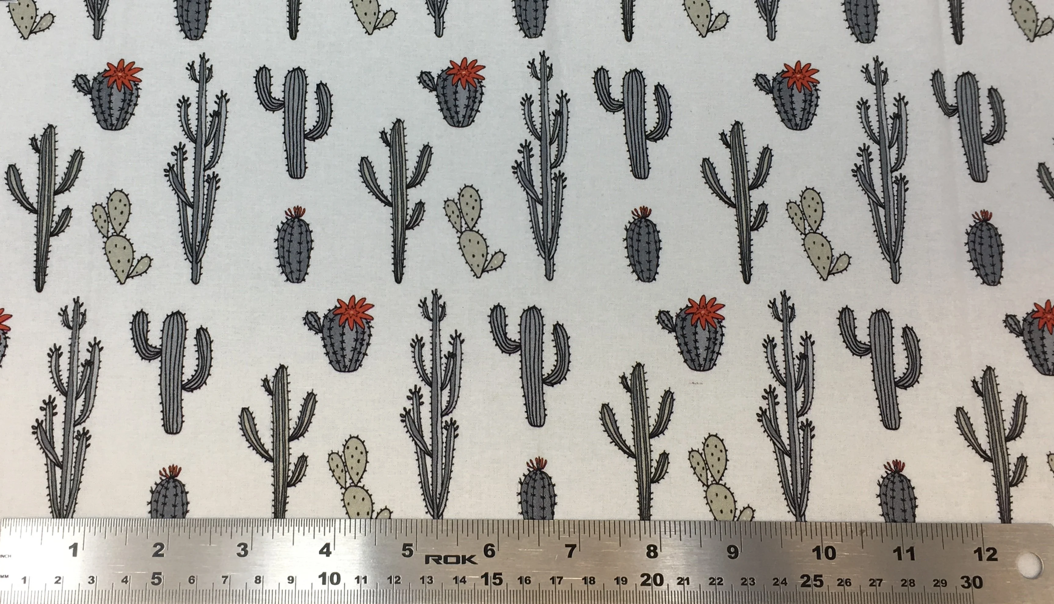 Cactus Variety - 45" - 100% Cotton - Len's Mill prints - Image 4