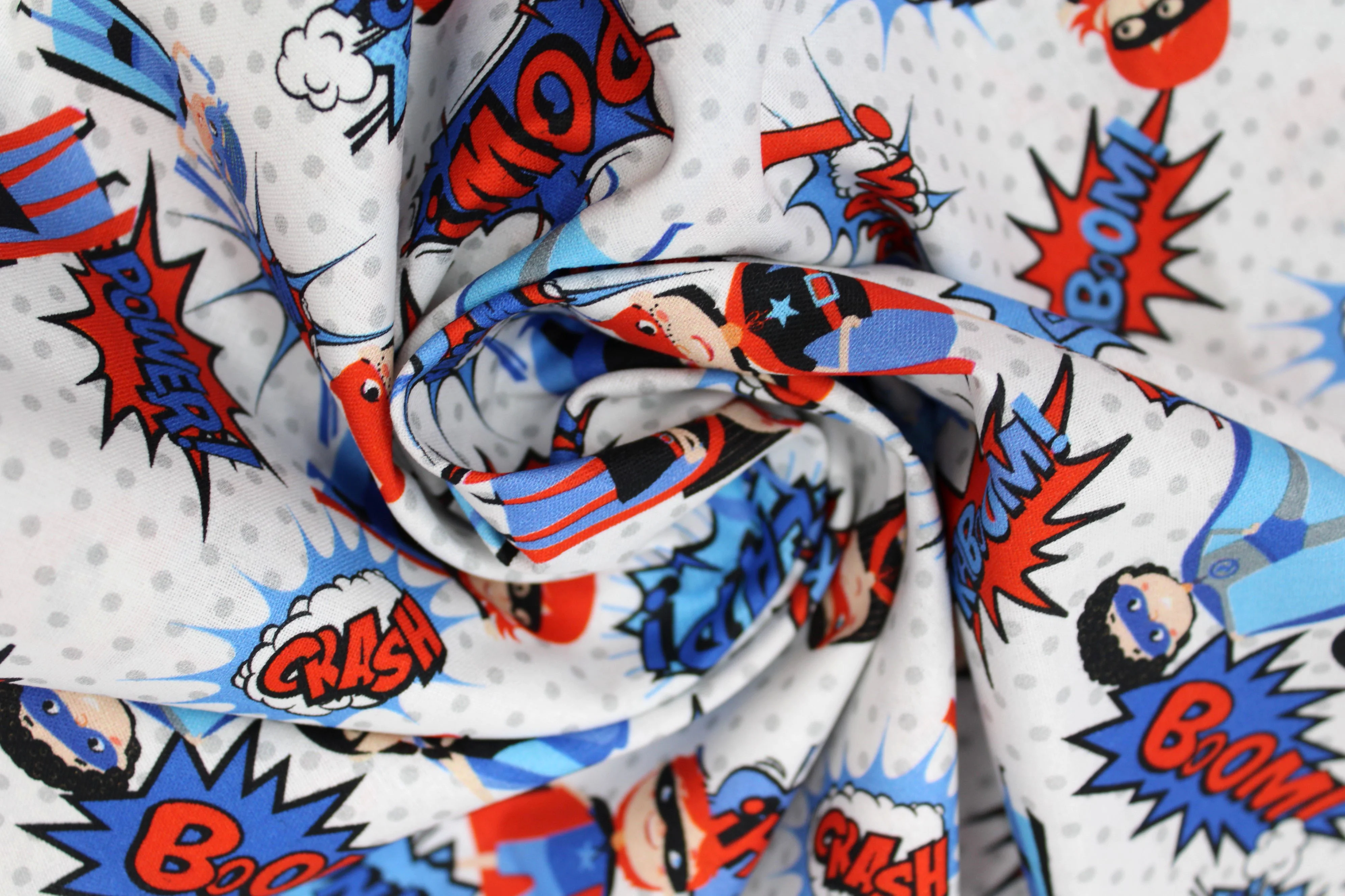 Comic Book Superhero - 45" - 100% Cotton - Image 3