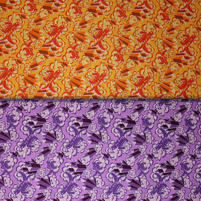 Crystals & Peonies - 45" - 100% Cotton - Len's Mill prints