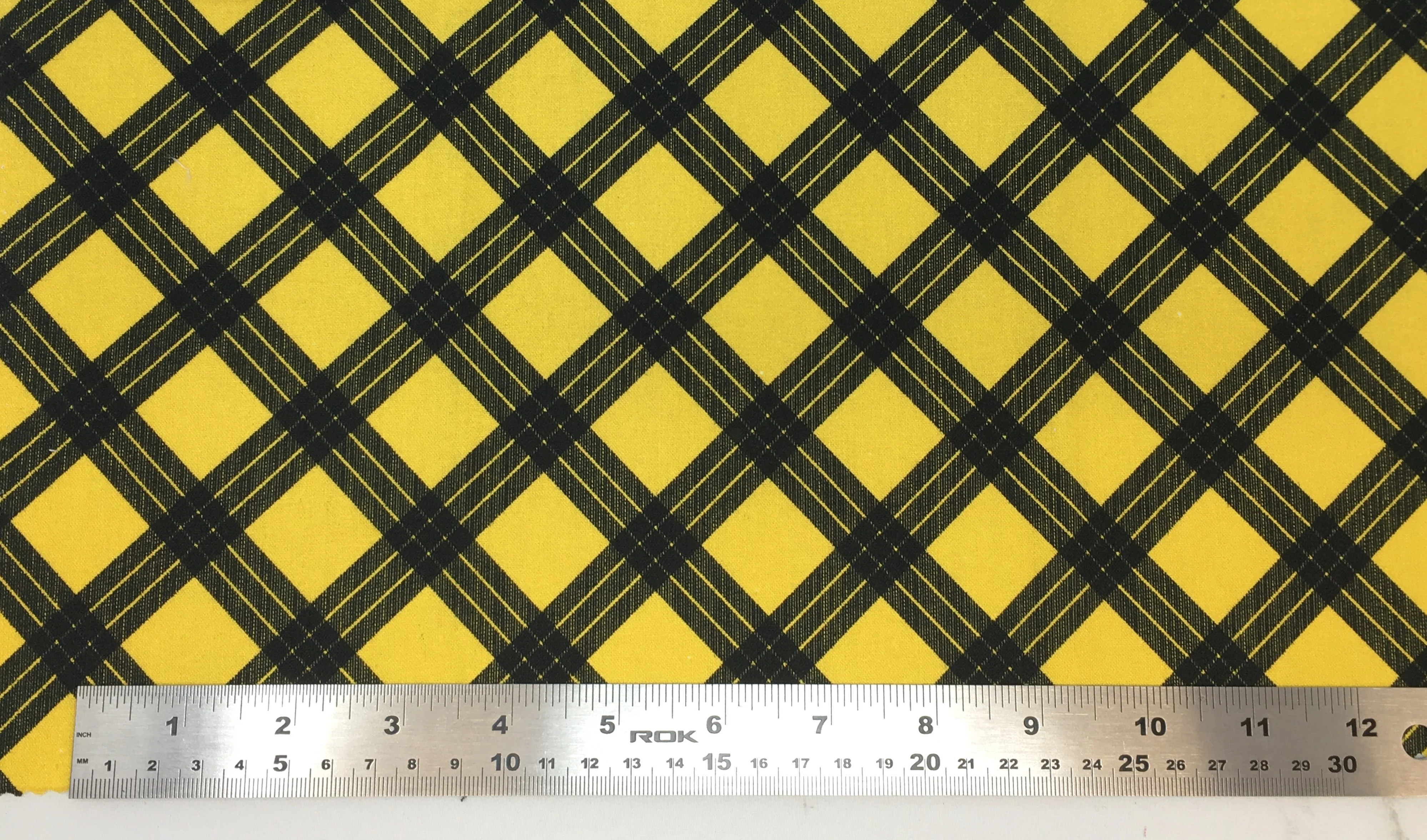 Diagonal Plaid - 45" - 100% Cotton - Len's Mill prints - Image 4