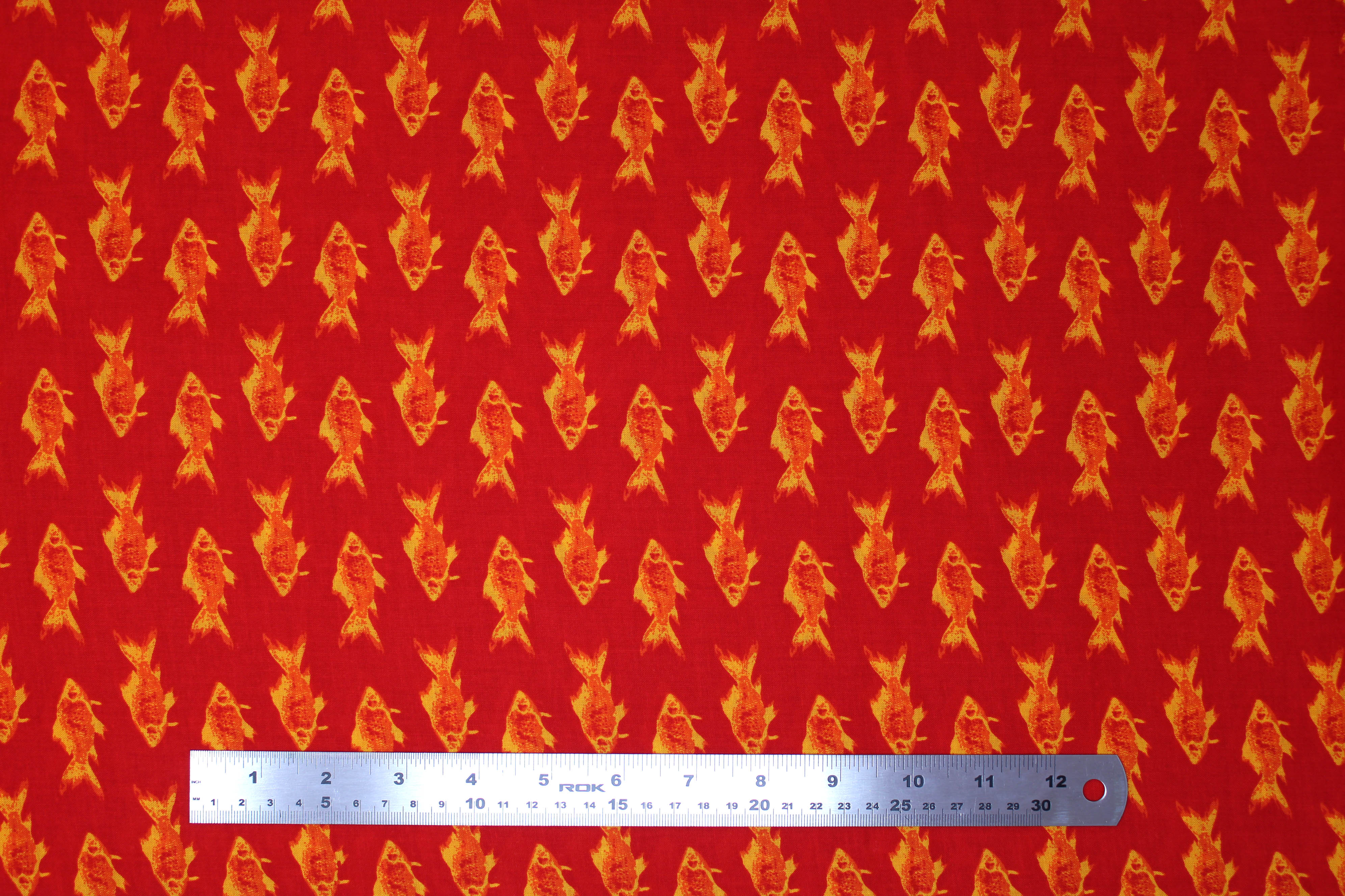 Fish - 45" - 100% Cotton - Len's Mill prints - Image 4