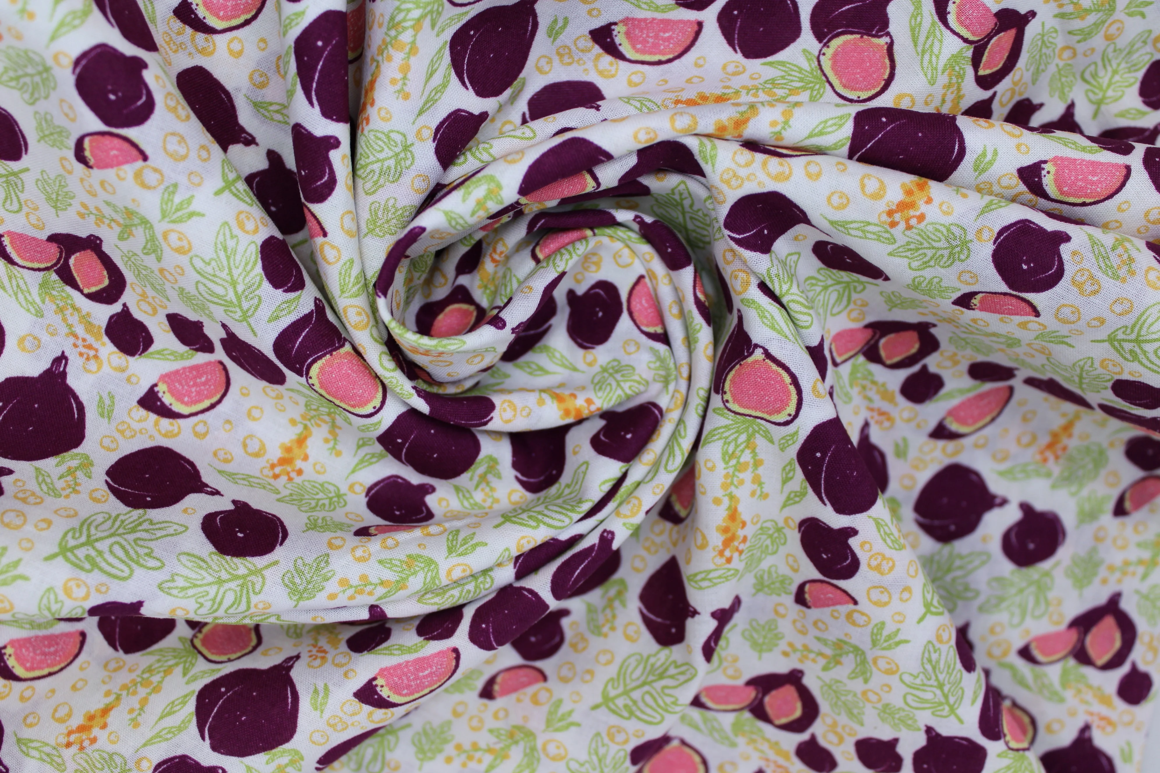 Food - 45" - 100% Cotton - Len's Mill prints - Image 5