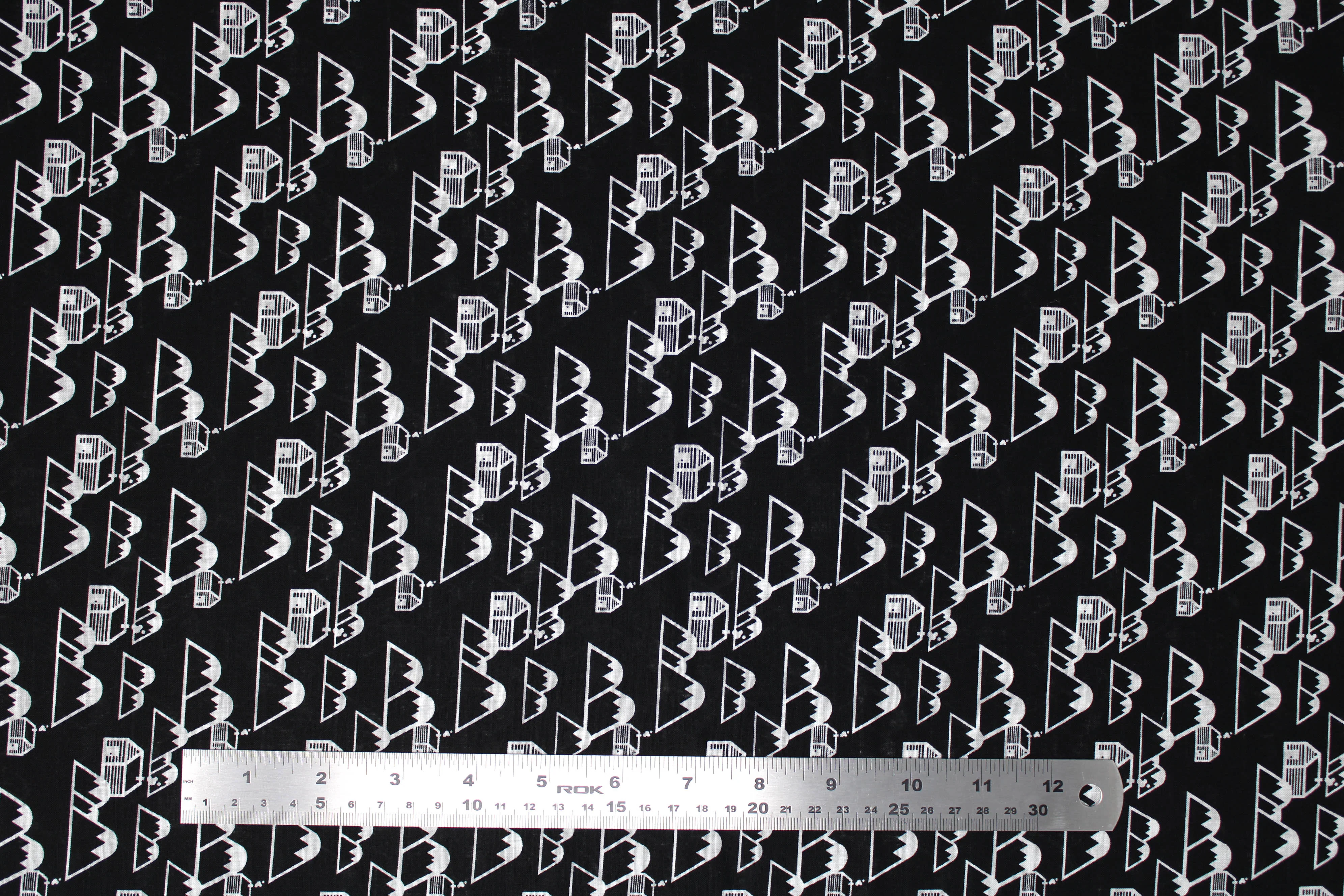Mountain Cabins - 45" - 100% Cotton - Len's Mill prints - Image 2