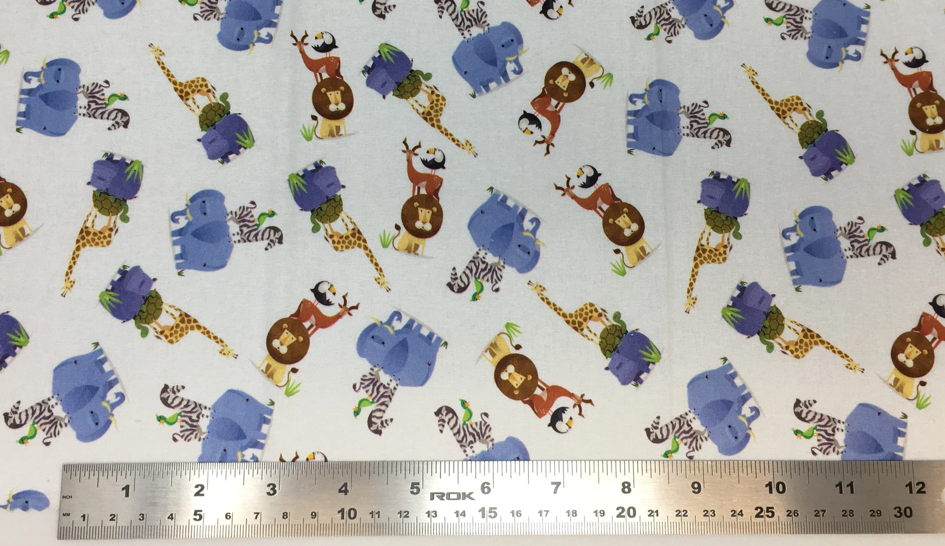 Safari Stacks - 45" - 100% Cotton - Len's Mill prints - Image 3
