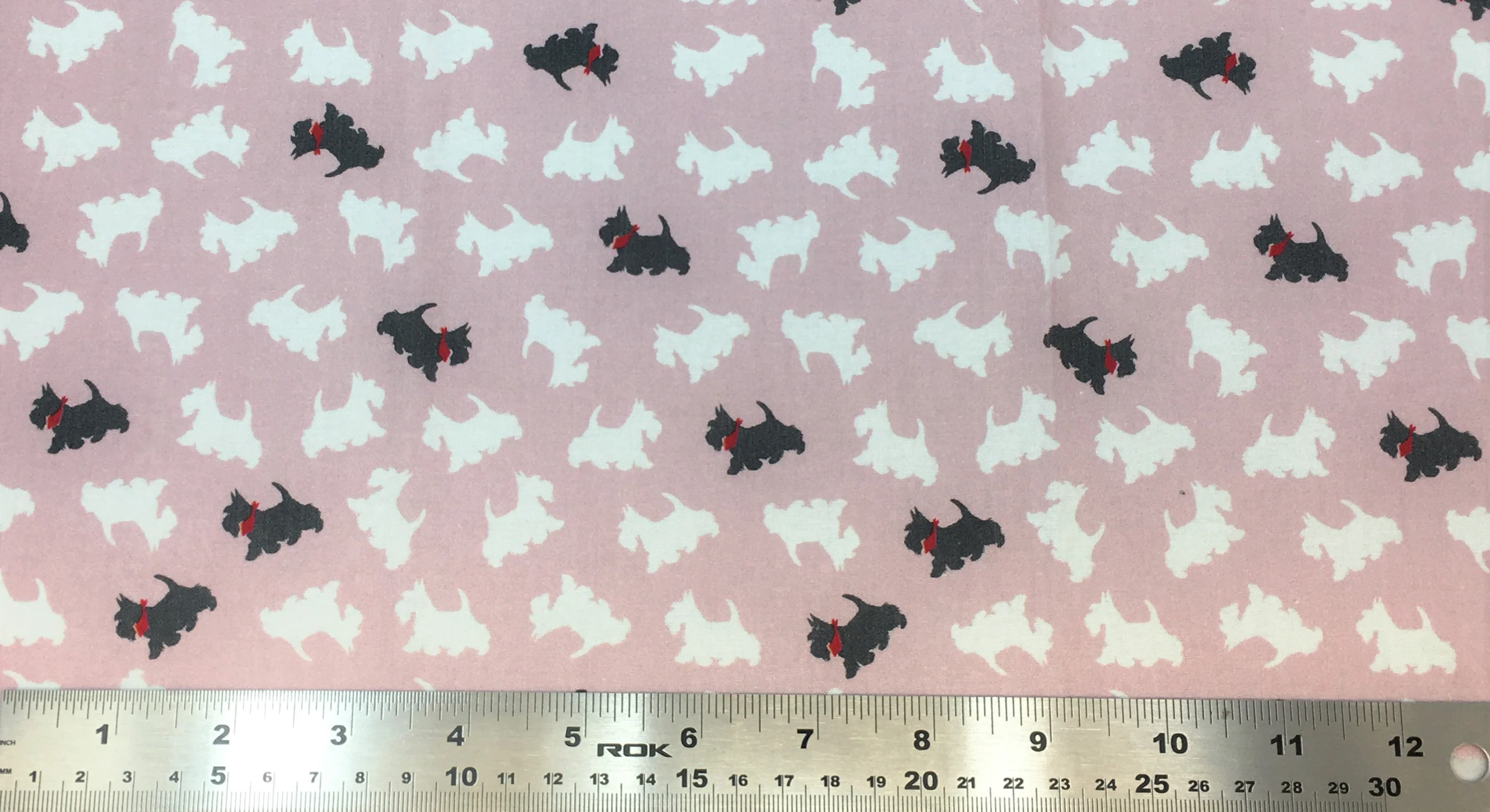 Scotty Dogs - 45" - 100% Cotton - Len's Mill prints - Image 4