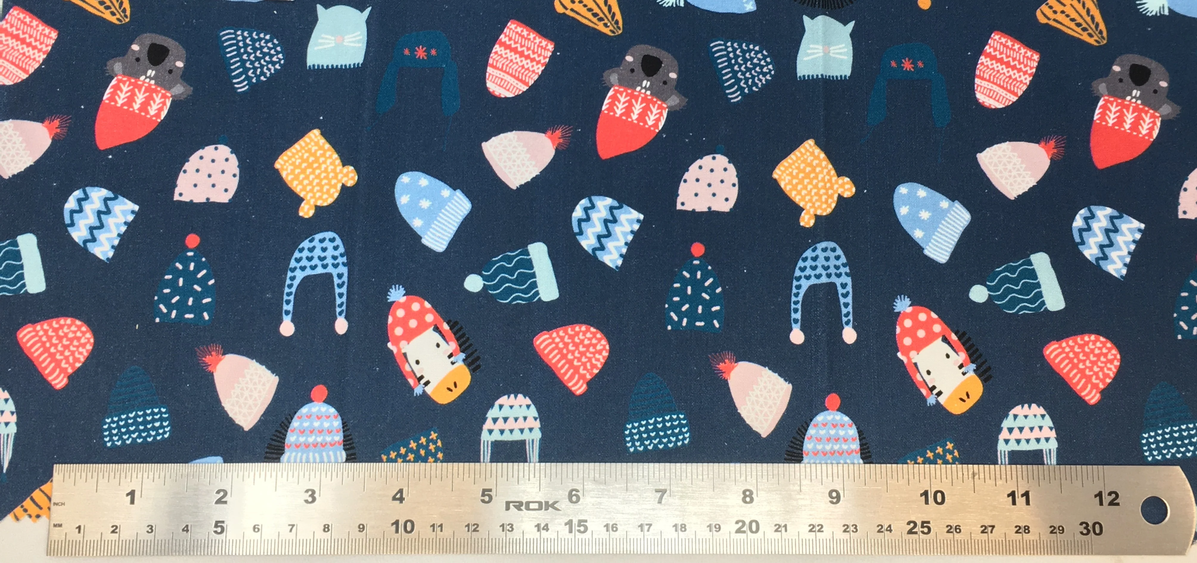 Oh my Toques! - 45" - 100% Cotton - Len's Mill prints - Image 3