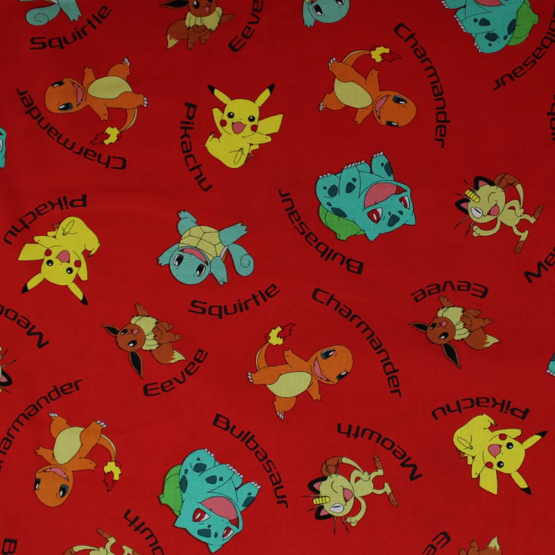 Pokemon - 45" - 100% cotton