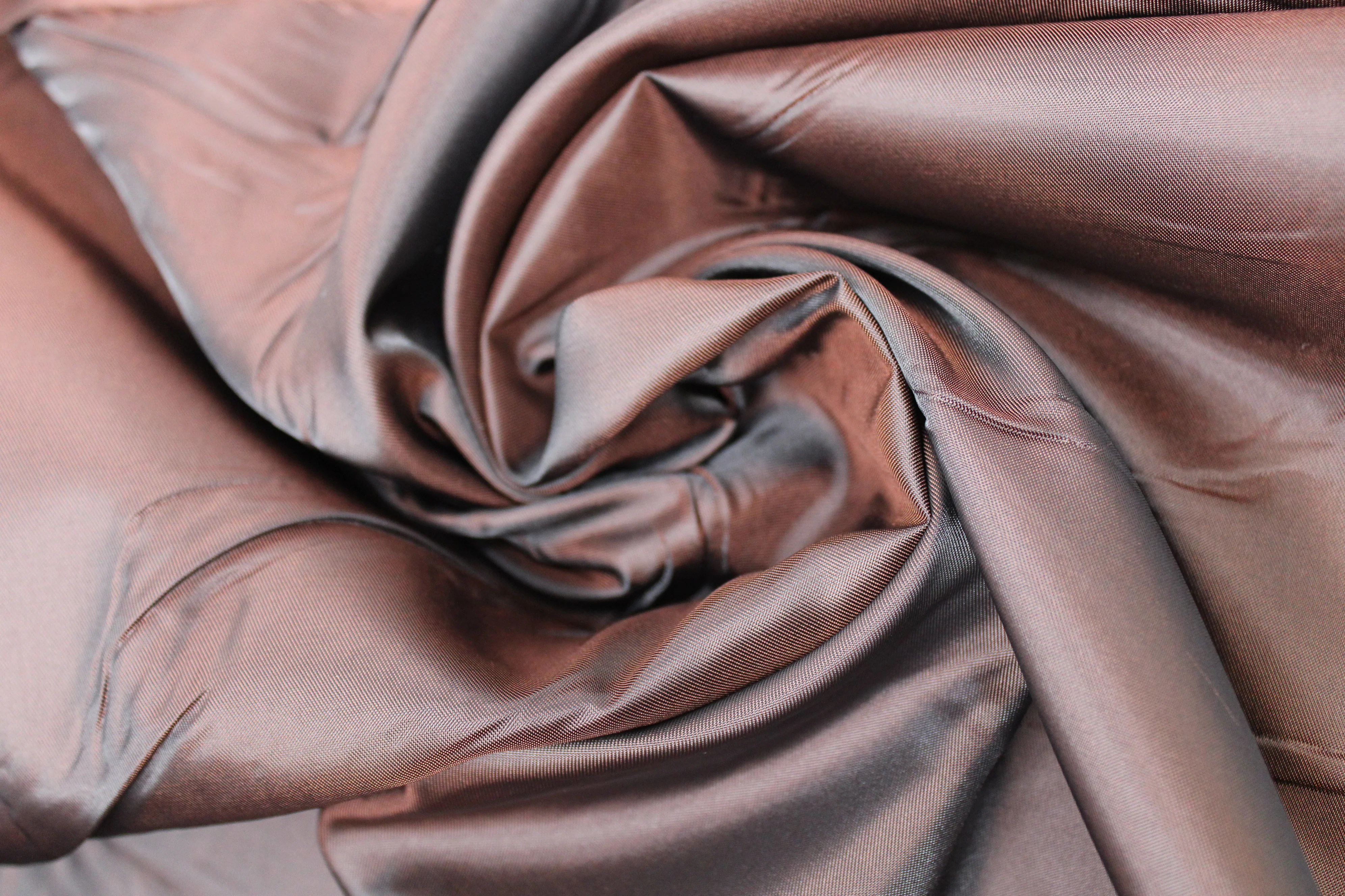Poly Lining (Dark Brown) - 55" - 100% Polyester - Len's Mill - Image 3