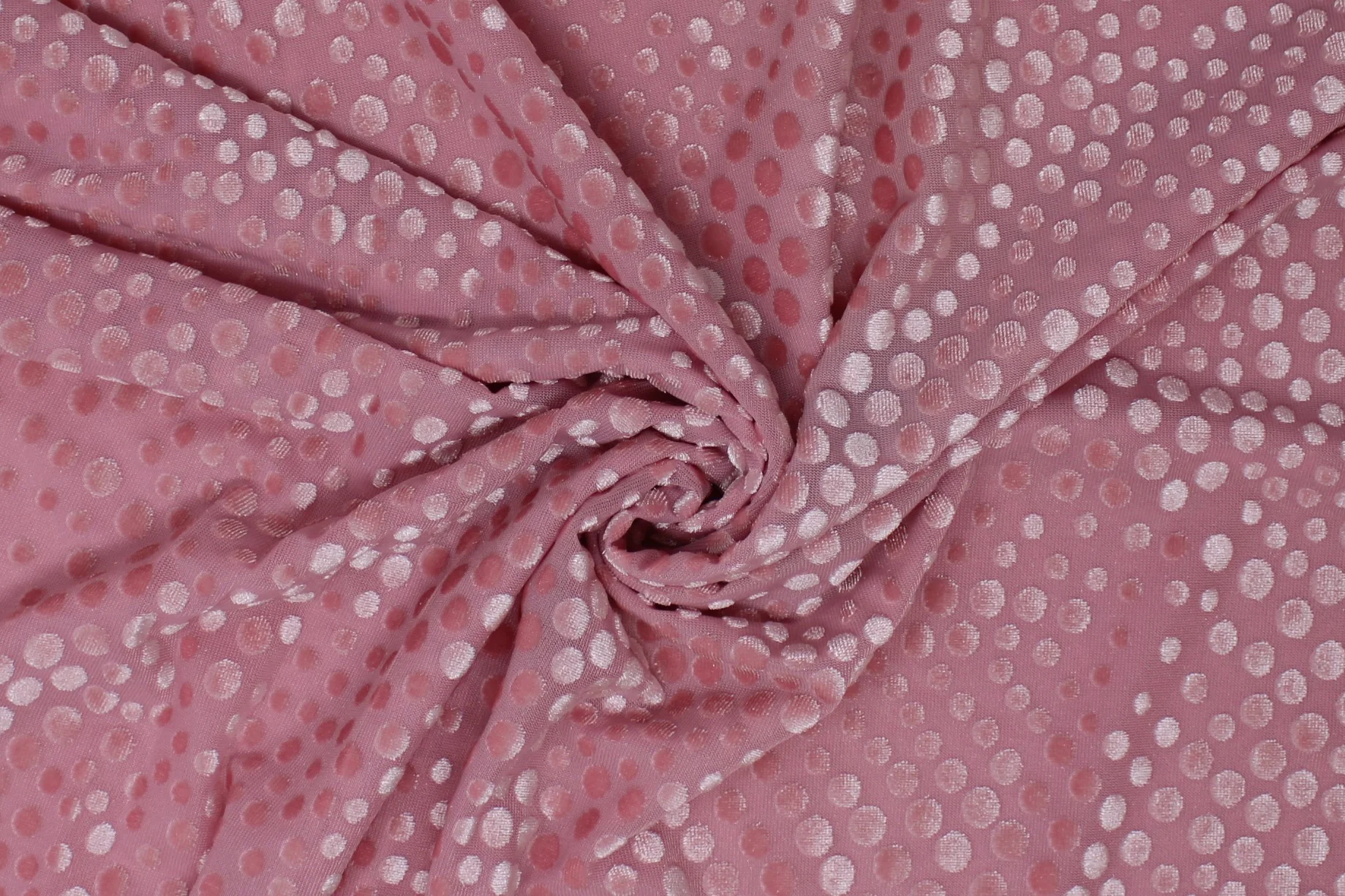 Dotted Plush Spandex - 60" - Image 7