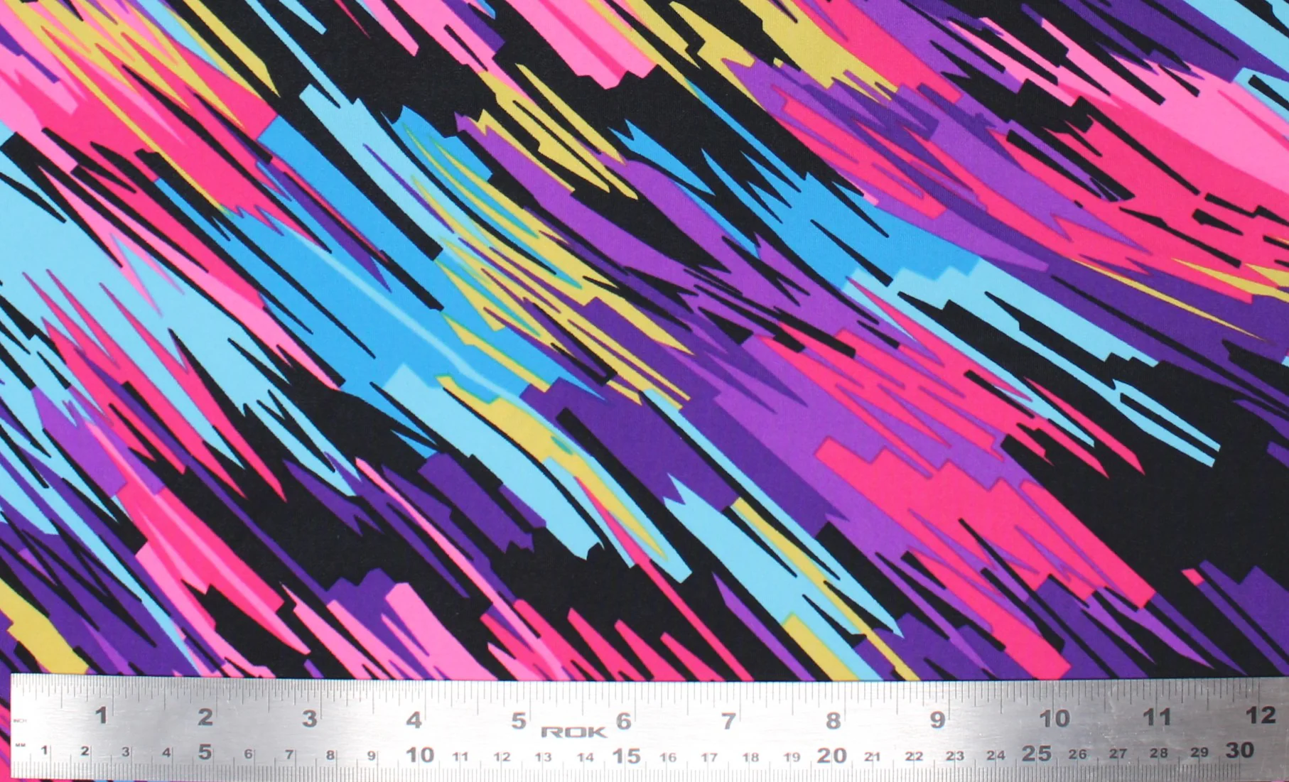 Geometric Shapes Spandex - 60" - Image 3