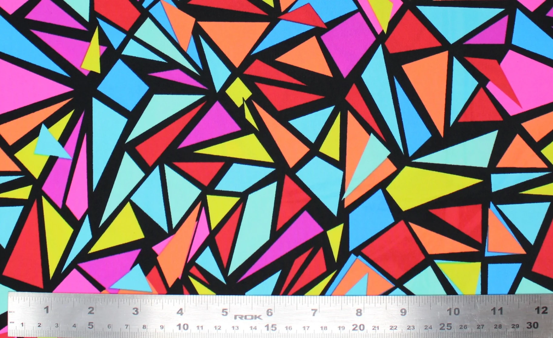 Geometric Shapes Spandex - 60" - Image 6