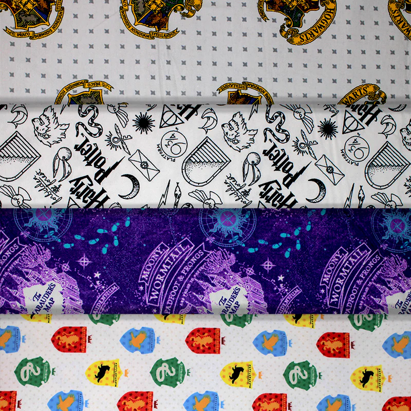 Harry Potter Flannel Prints - 42" - 100% Cotton Flannel
