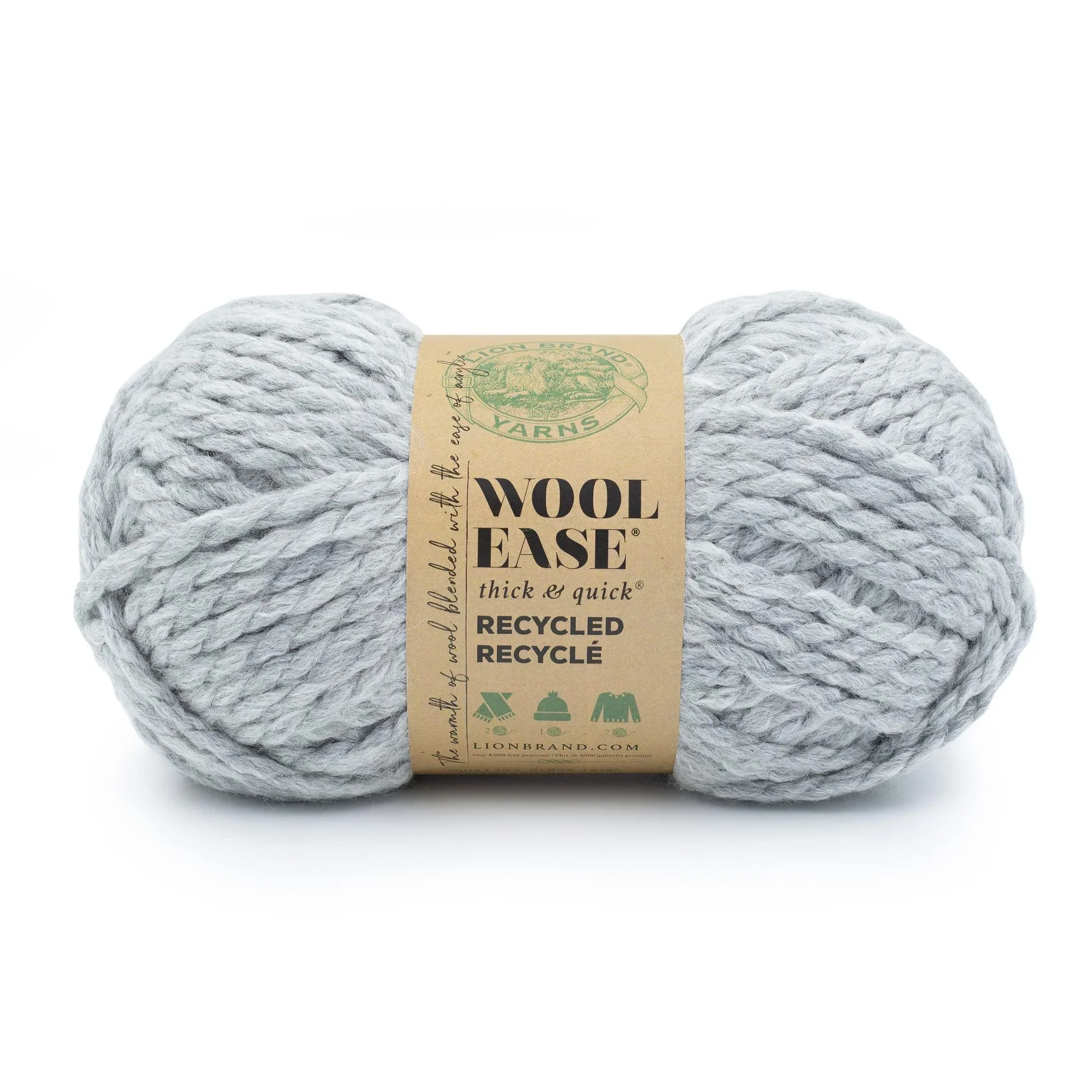 Wool-Ease Recycled Thick & Quick - 170g - Lion Brand - Image 7