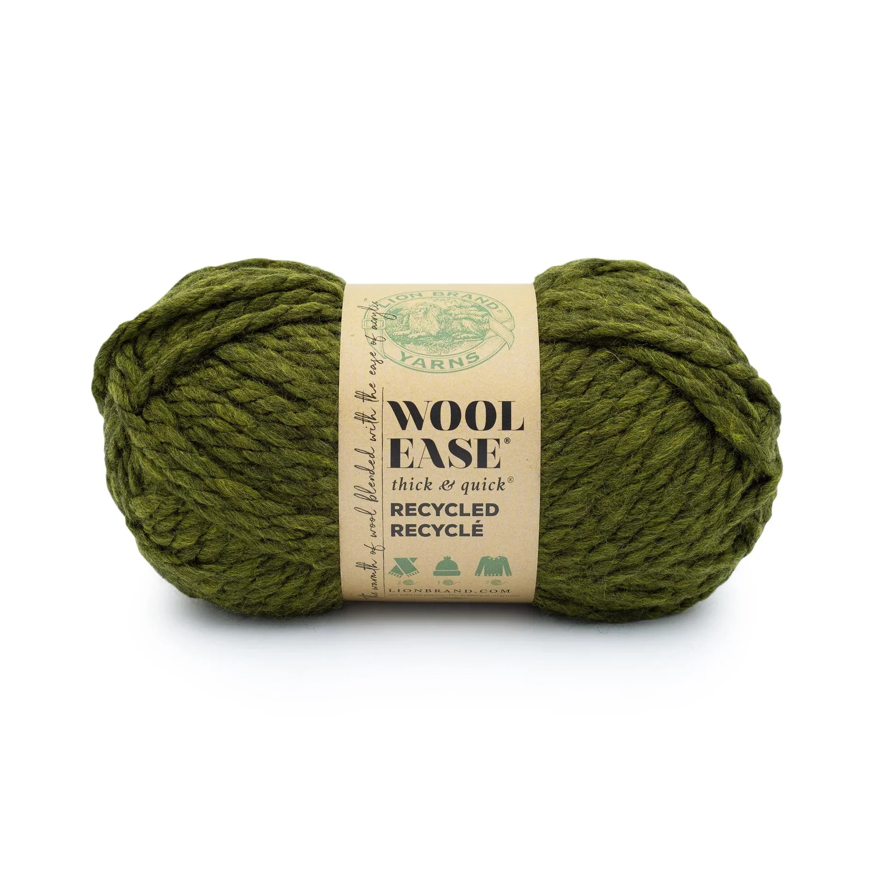 Wool-Ease Recycled Thick & Quick - 170g - Lion Brand - Image 9