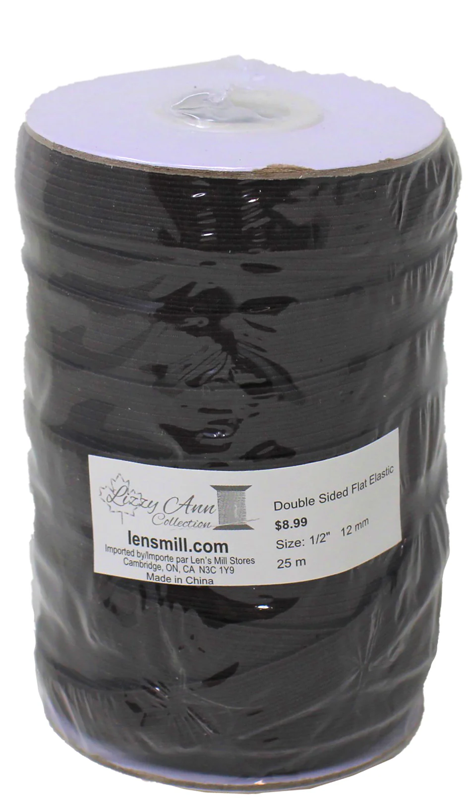 Double Sided Flat Elastic - 1/2" 12mm - (25m) - Image 3