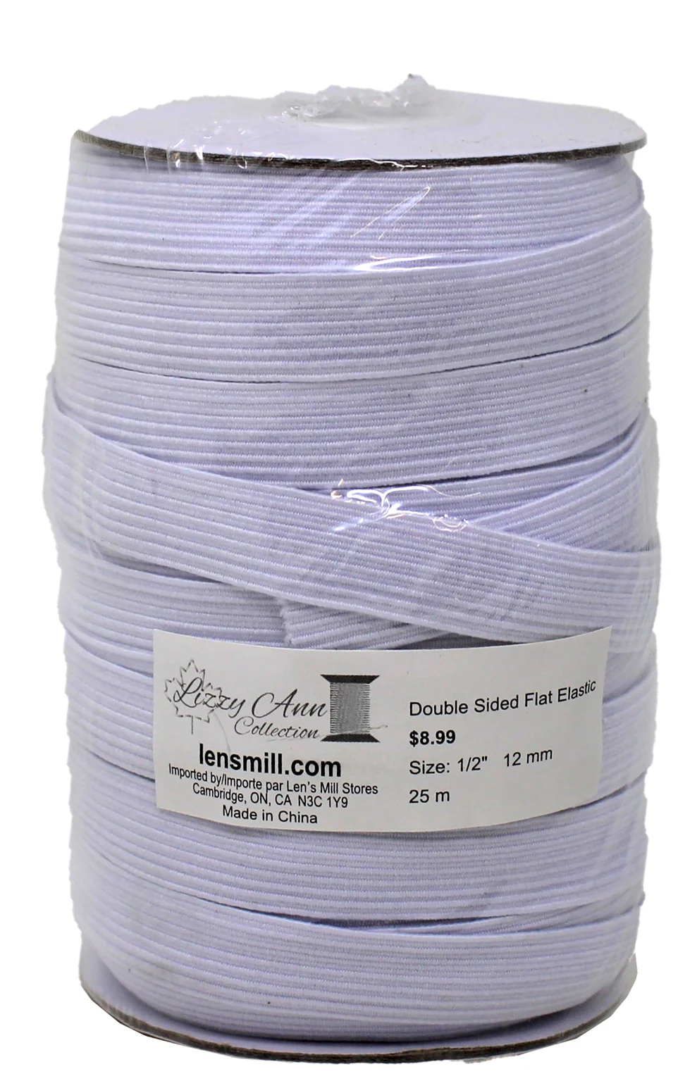 Double Sided Flat Elastic - 1/2" 12mm - (25m) - Image 7