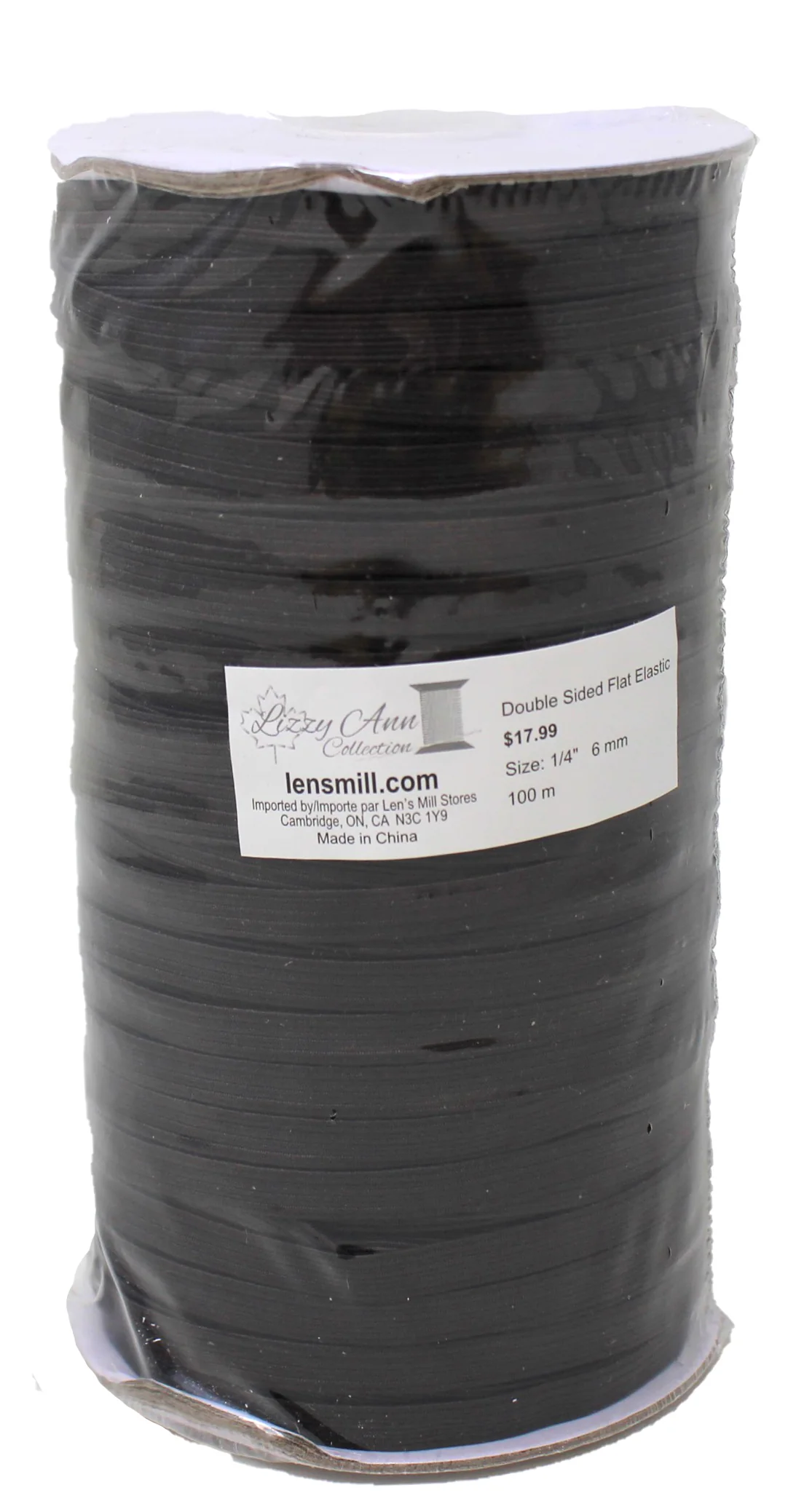 Double Sided Flat Elastic - 1/4" 6mm - (100m) - Image 2