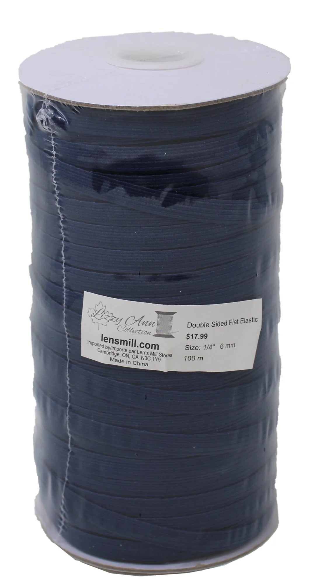 Double Sided Flat Elastic - 1/4" 6mm - (100m) - Image 4